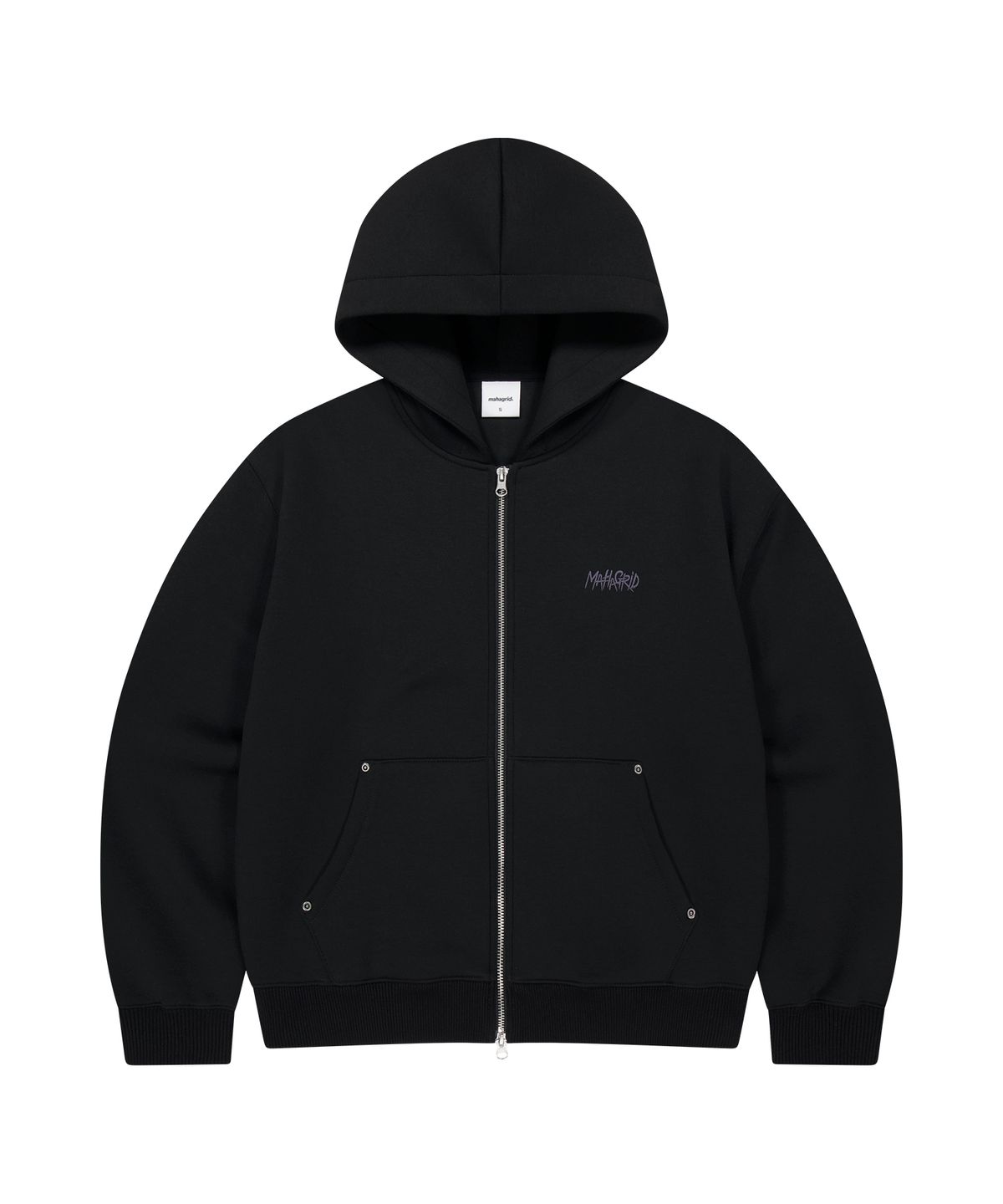 마하그리드(MAHAGRID) [10주년] 10TH SLASH NEOPRENE CROP ZIP UP HOODIE 2colors