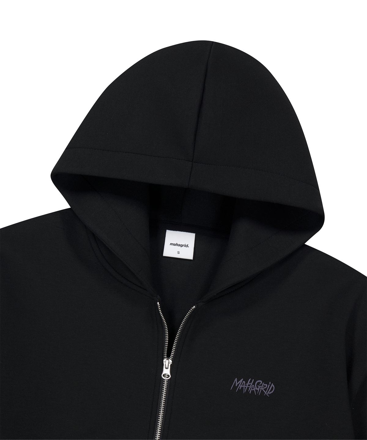 마하그리드(MAHAGRID) [10주년] 10TH SLASH NEOPRENE CROP ZIP UP HOODIE 2colors