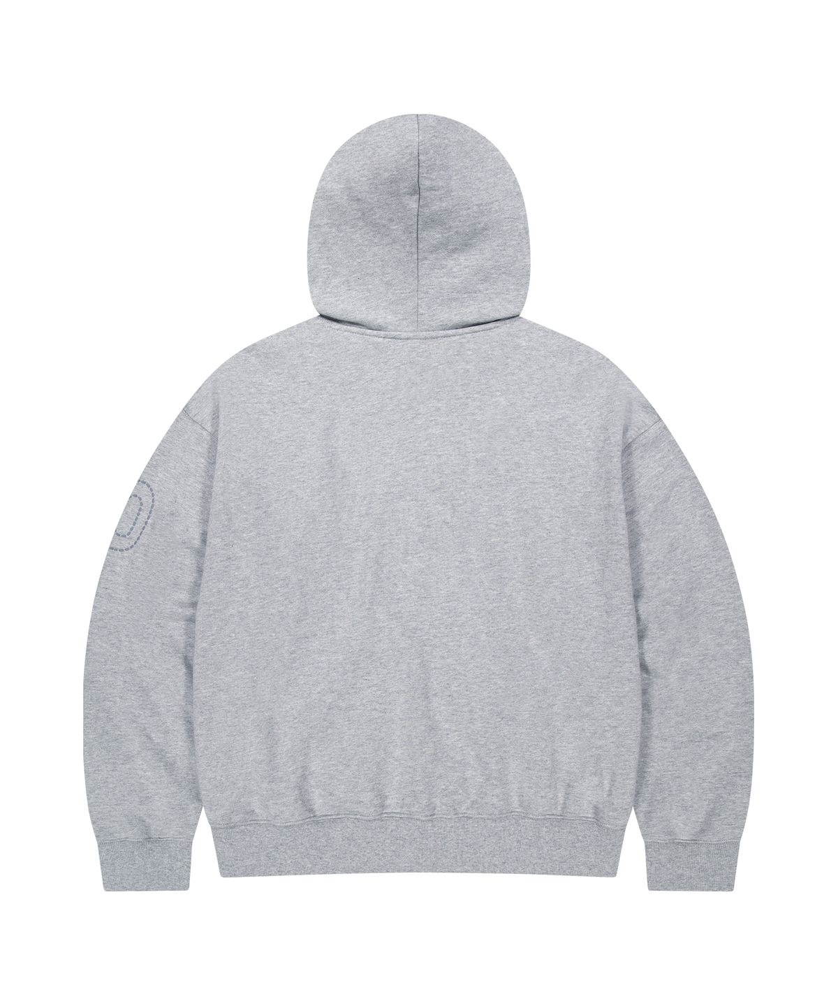 마하그리드(MAHAGRID) [10주년] mah LOGO CHECK ZIP-UP HOODIE[GREY]