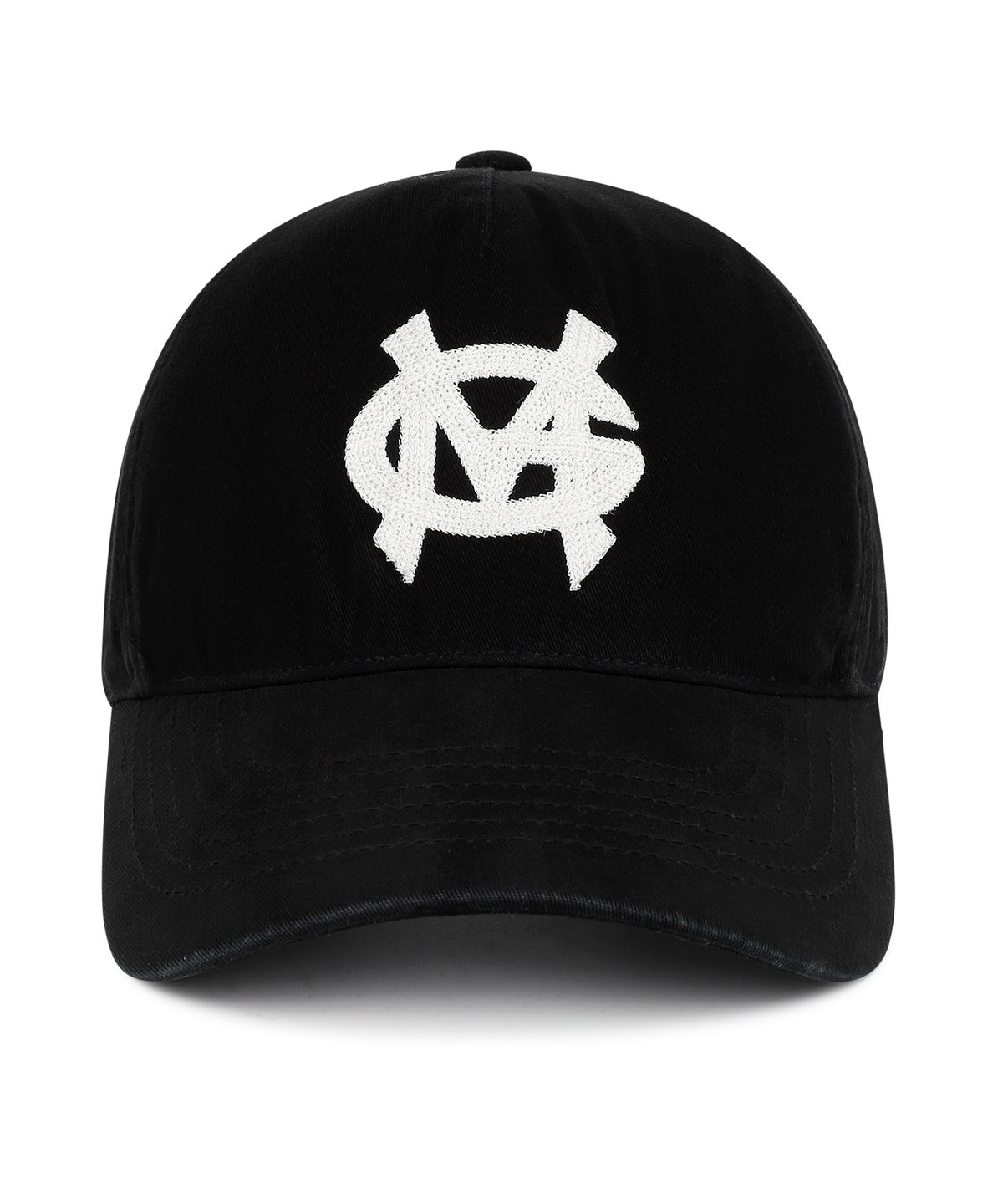 마하그리드(MAHAGRID) VINTAGE WASHED MG LOGO 5 PANEL CAP [BLACK]