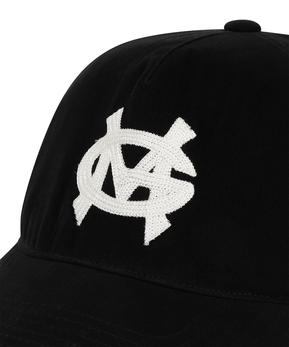 마하그리드(MAHAGRID) VINTAGE WASHED MG LOGO 5 PANEL CAP [BLACK]