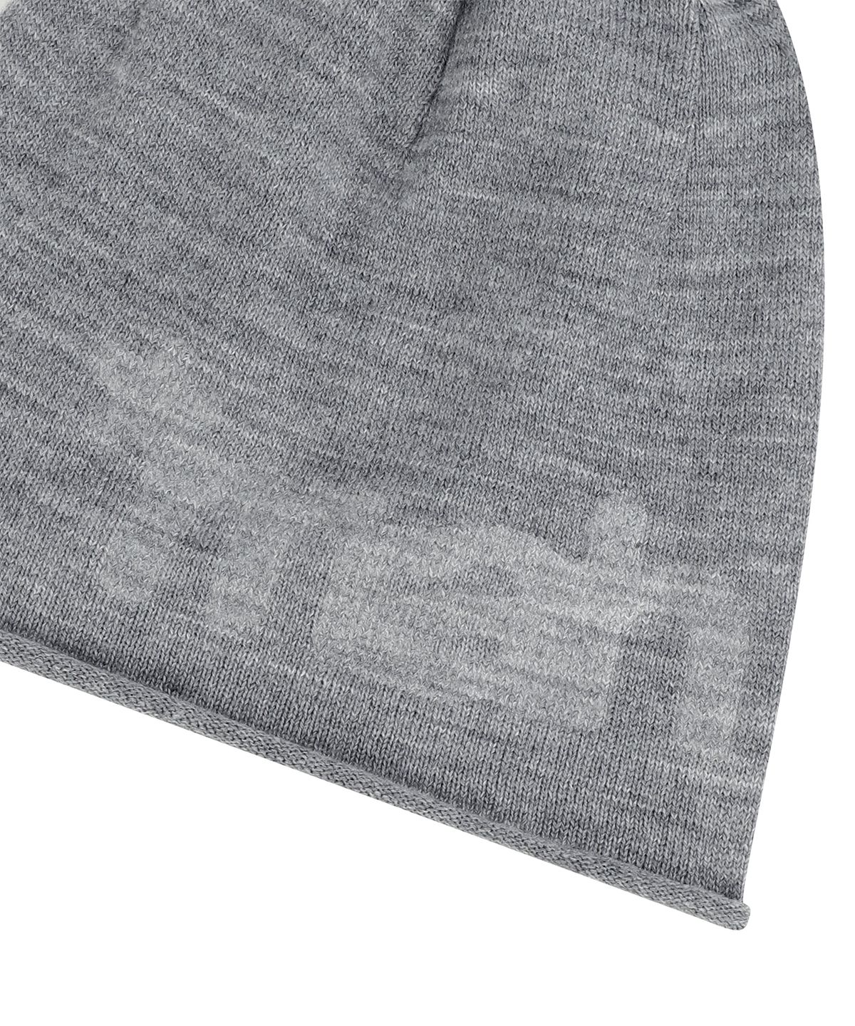 마하그리드(MAHAGRID) [10주년] mah LOGO ROLL BEANIE[GREY]
