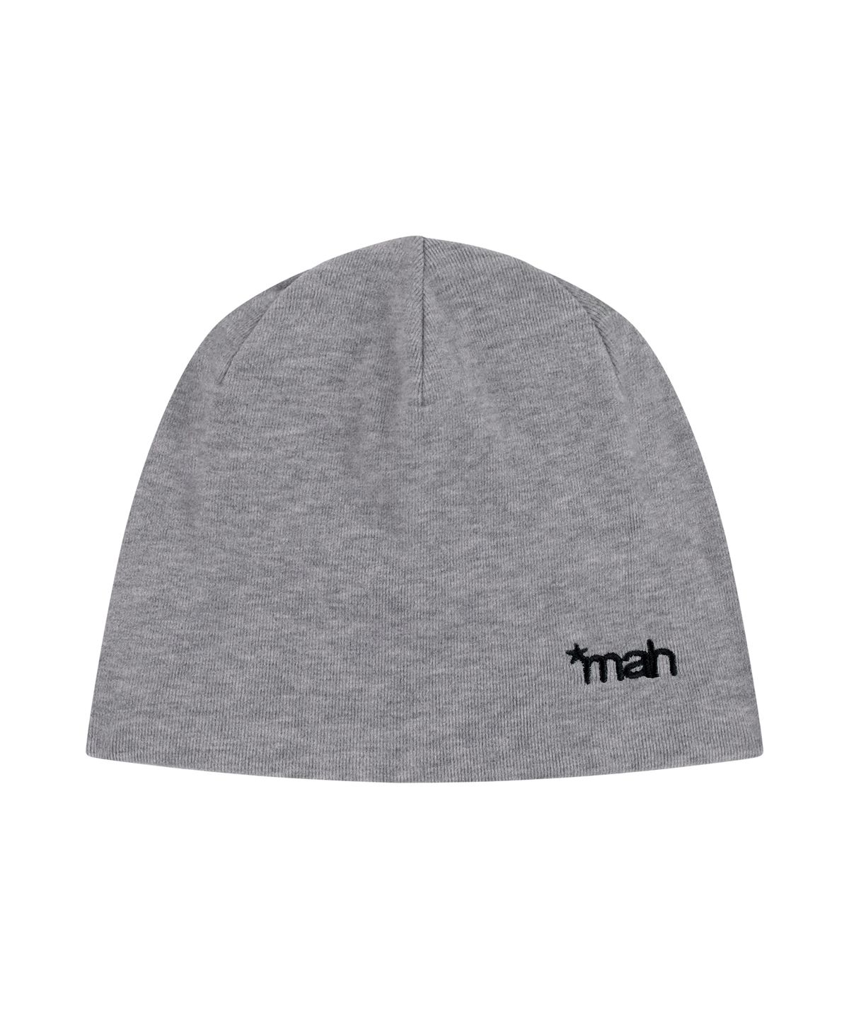 마하그리드(MAHAGRID) [10주년] mah LOGO DRAPE BEANIE[GREY]