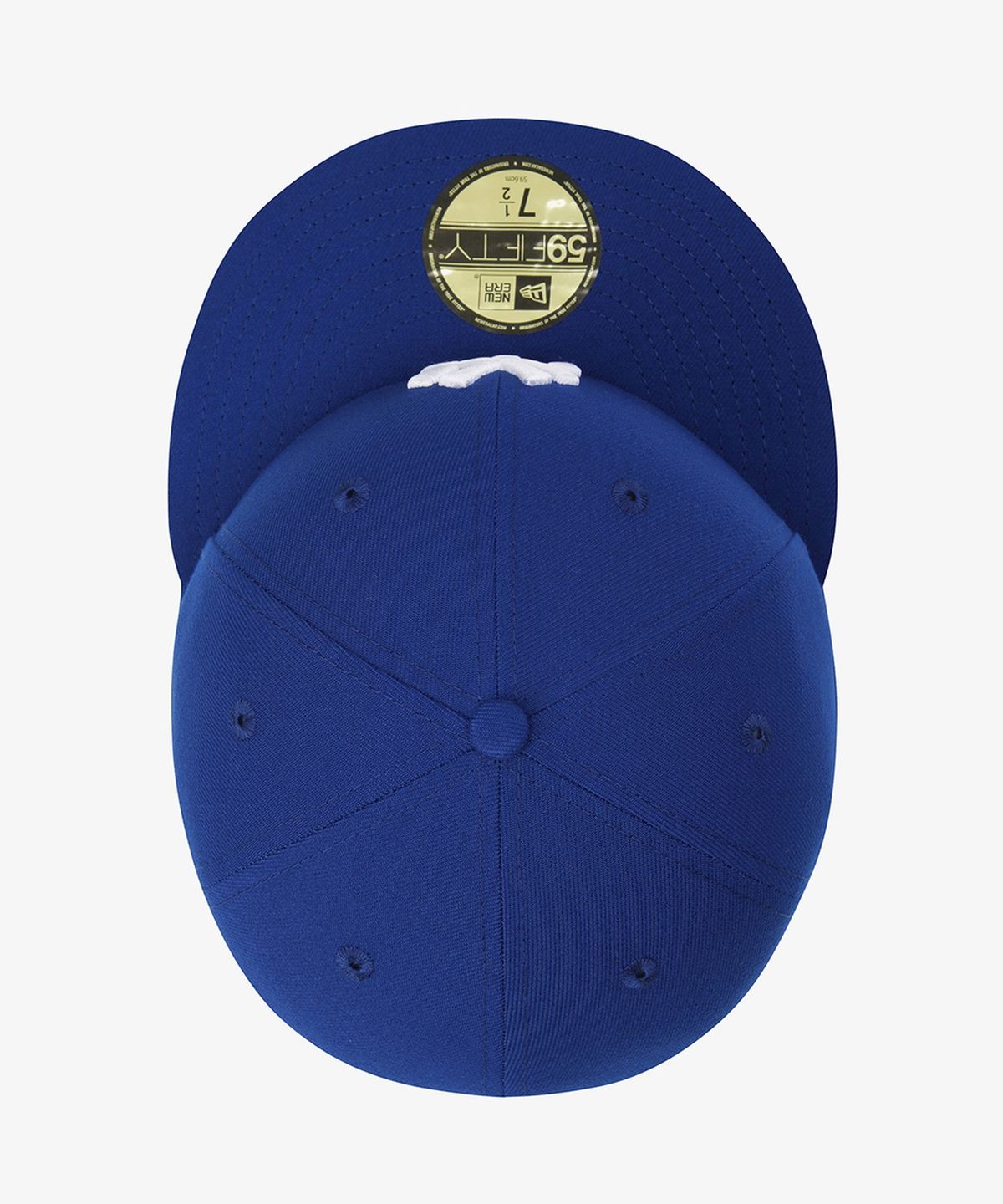 뉴에라(NEW ERA) MLB 뉴욕 양키스 베이직 팀 피티드캡 로얄 15411790