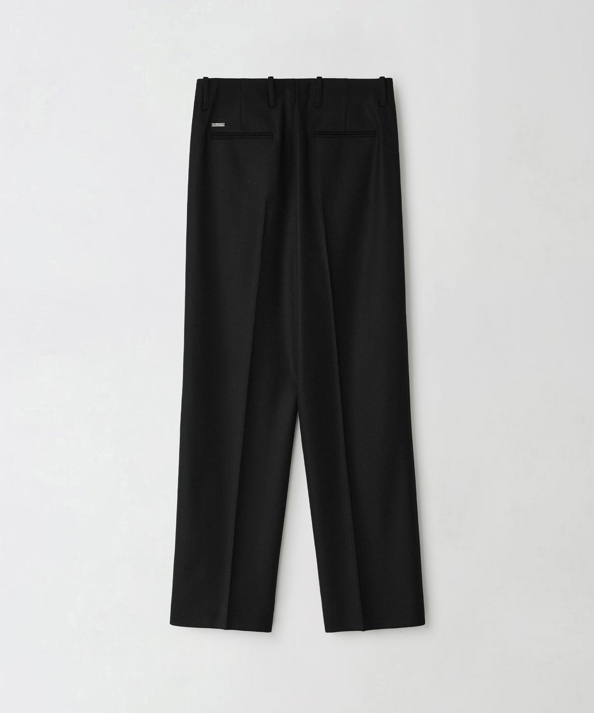 알포(R-4) R-0076 / PURE WOOL TROUSERS(BLACK)