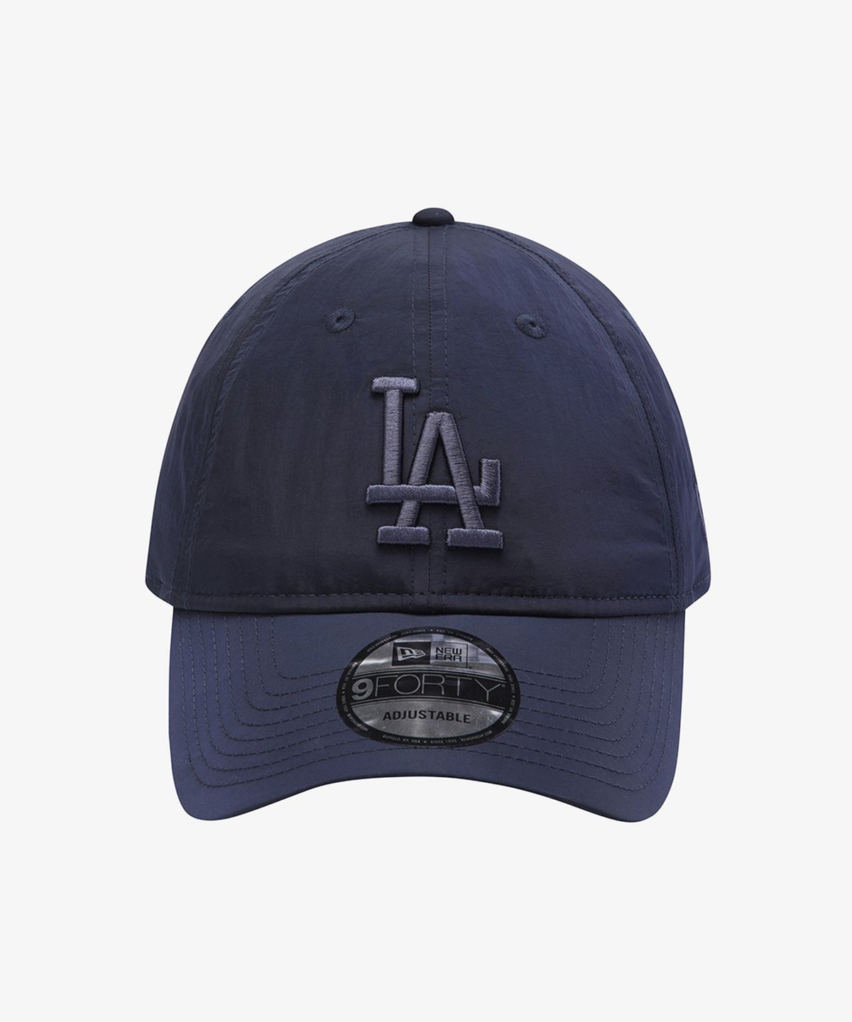 뉴에라(NEW ERA) MLB LA 다저스 메탈 나일론 토널 언스트럭쳐 볼캡 네이비 15411760