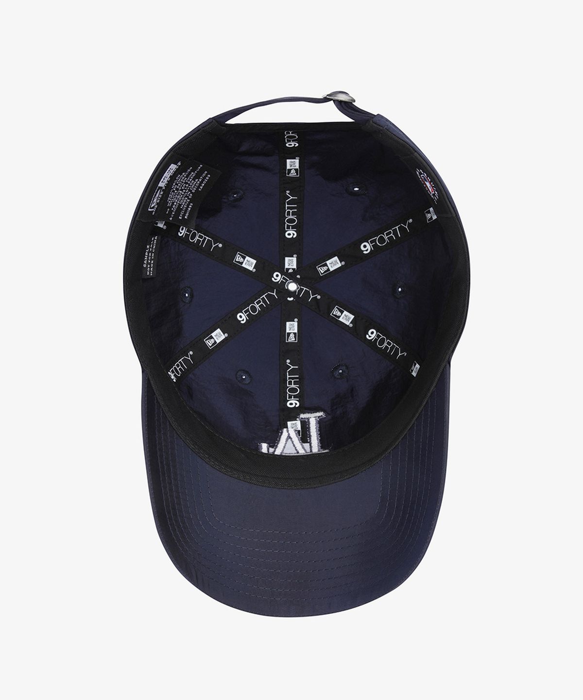 뉴에라(NEW ERA) MLB LA 다저스 메탈 나일론 토널 언스트럭쳐 볼캡 네이비 15411760