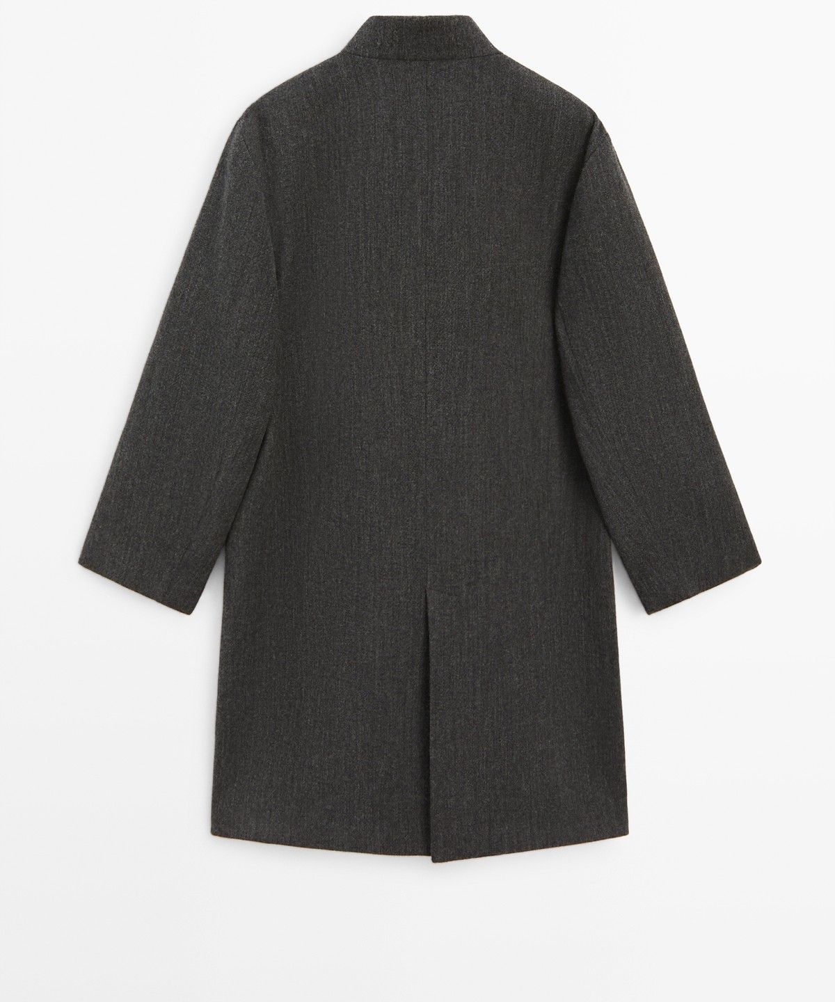 마시모두띠(MASSIMO DUTTI) 울 하이넥 코트