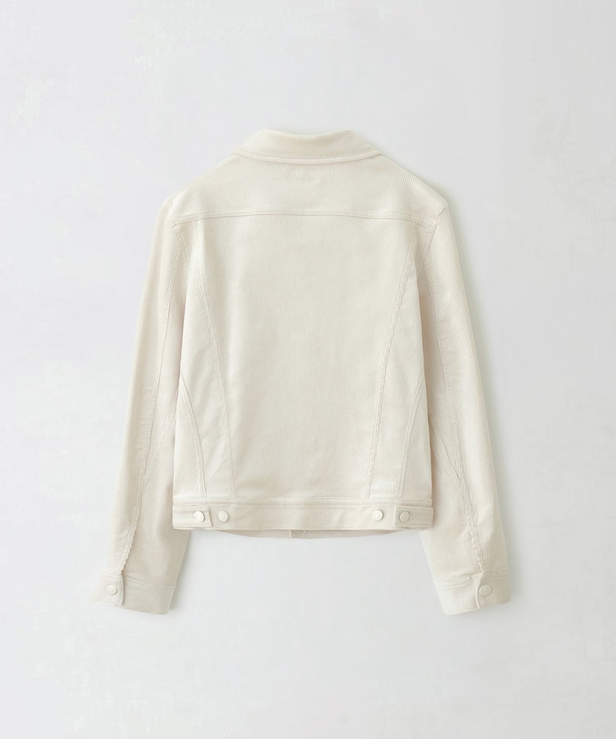 알포(R-4) R-0077 / TENCEL CORD TRUCKER(IVORY)
