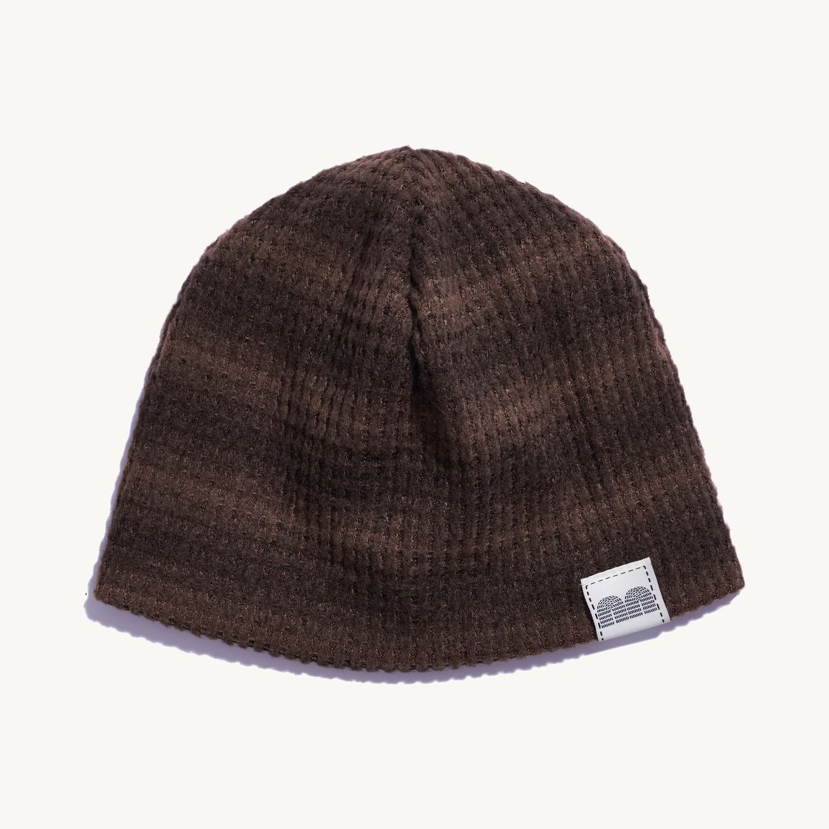 낫뉴(NOT NEW) nn Label Ombre Beanie Brown