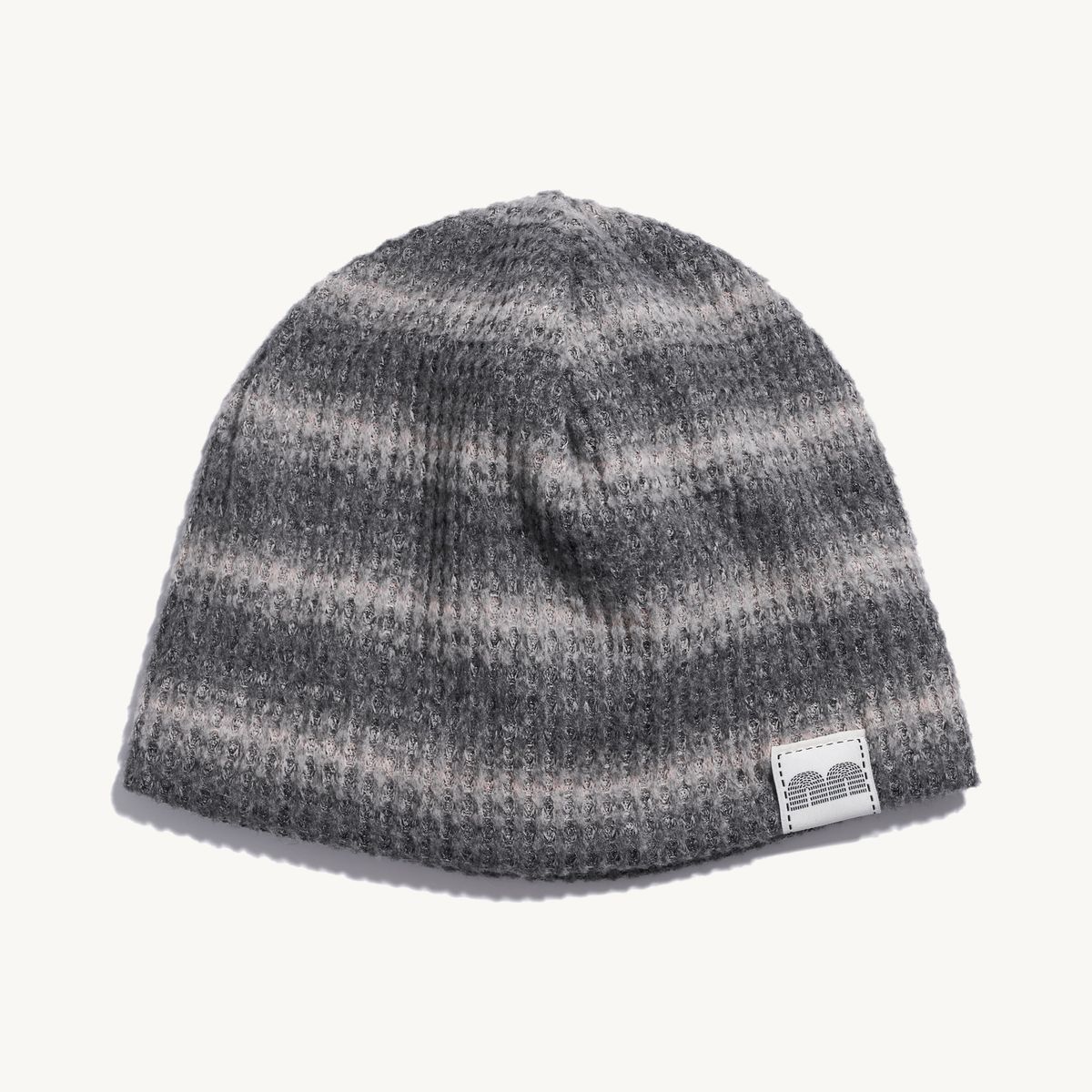낫뉴(NOT NEW) nn Label Ombre Beanie Light Grey