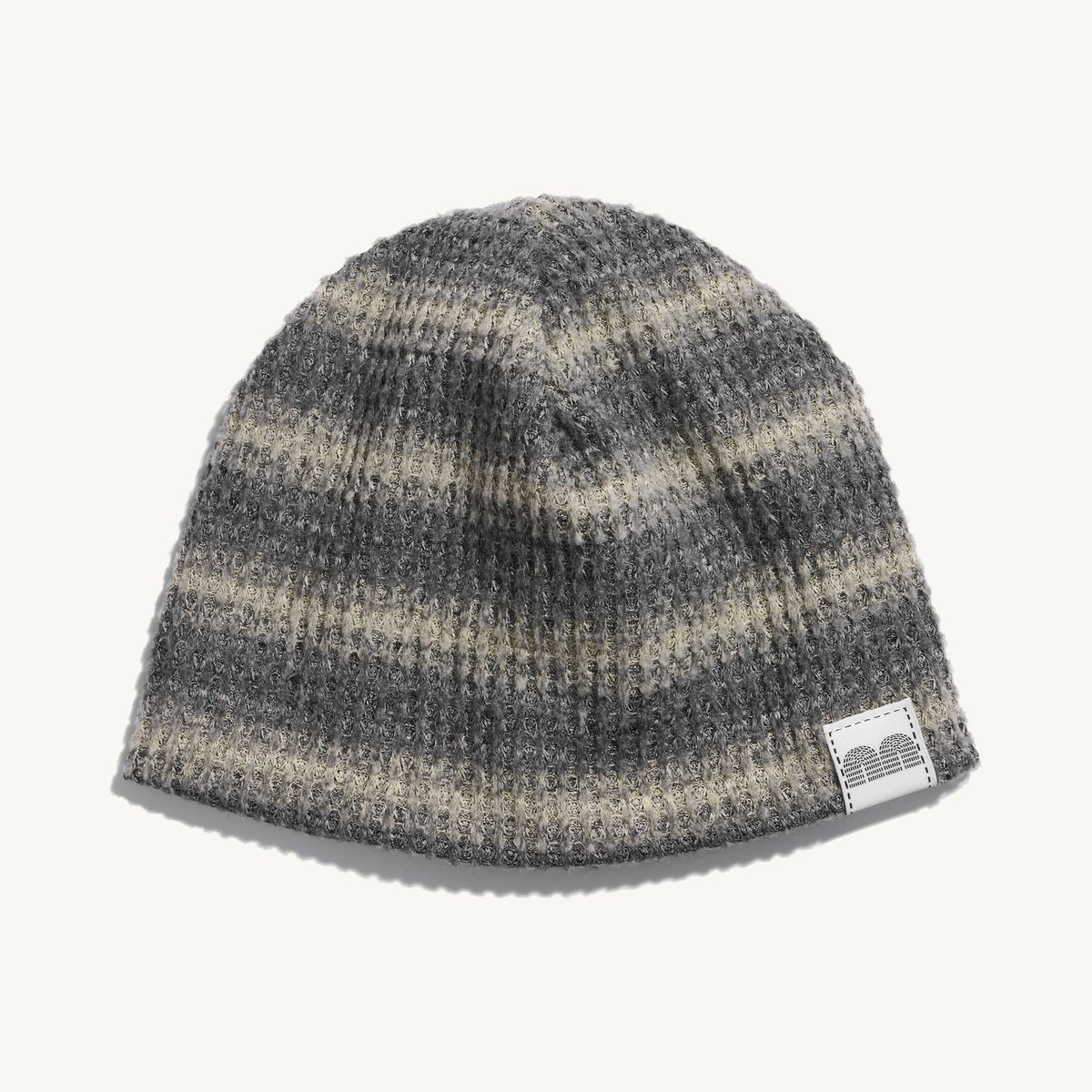 낫뉴(NOT NEW) nn Label Ombre Beanie Warm Grey