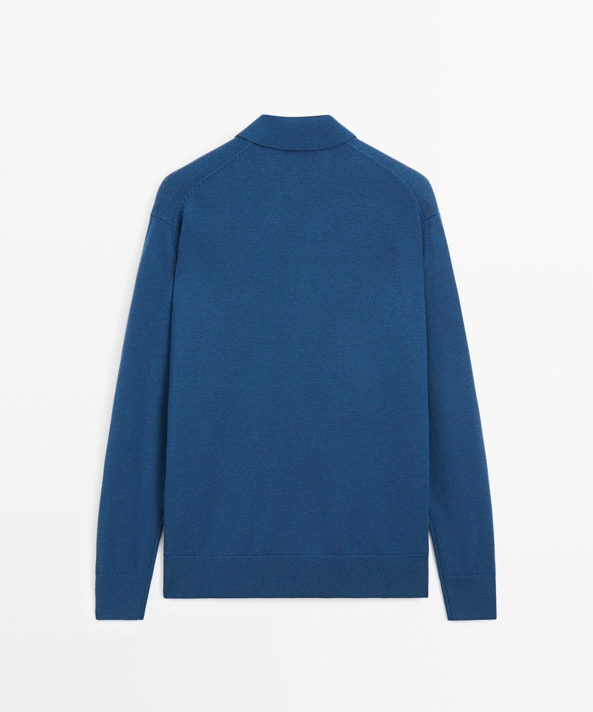 마시모두띠(MASSIMO DUTTI) 울 블렌드 저지 폴로