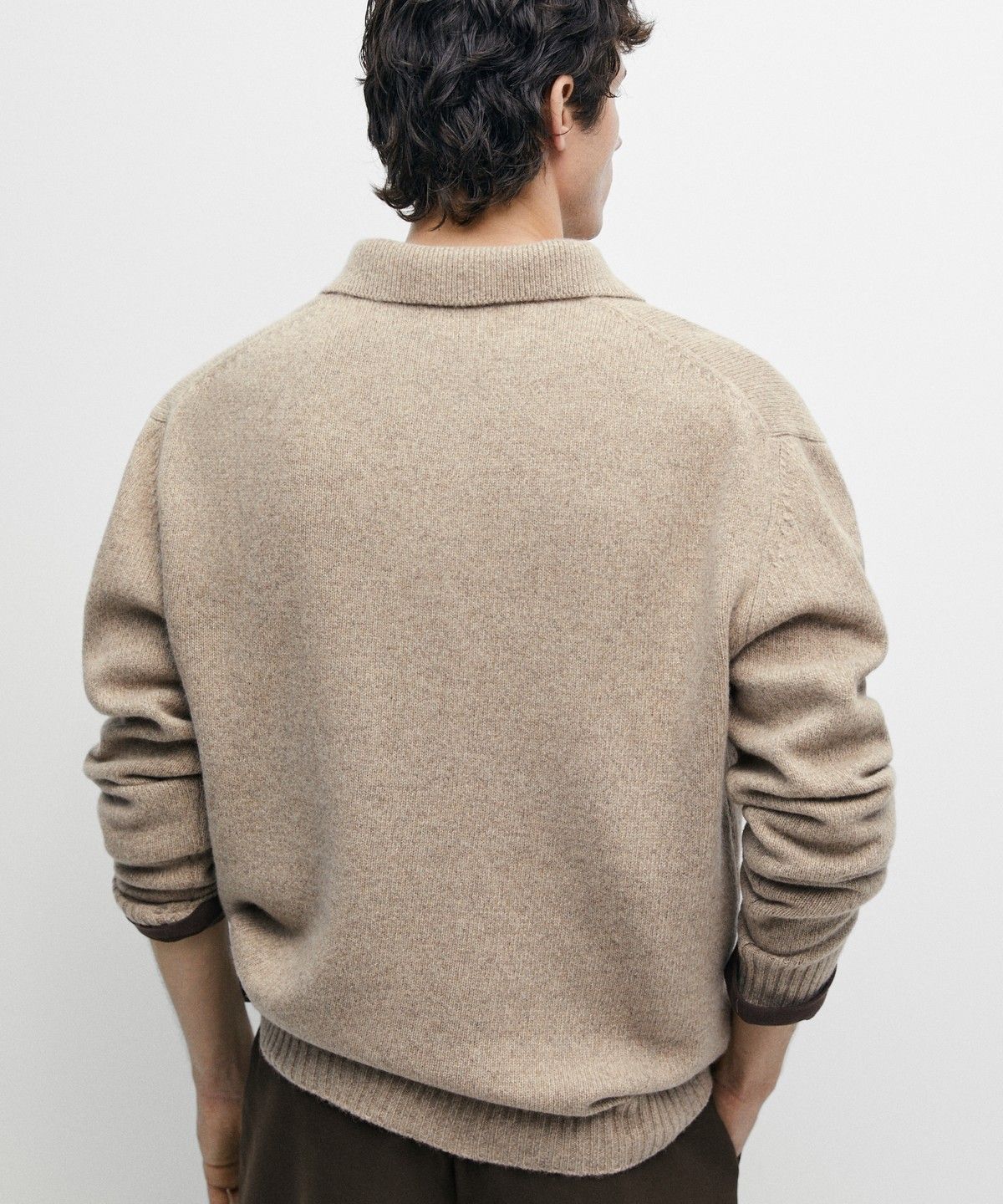 마시모두띠(MASSIMO DUTTI) 100% 울 폴로넥 니트 스웨터