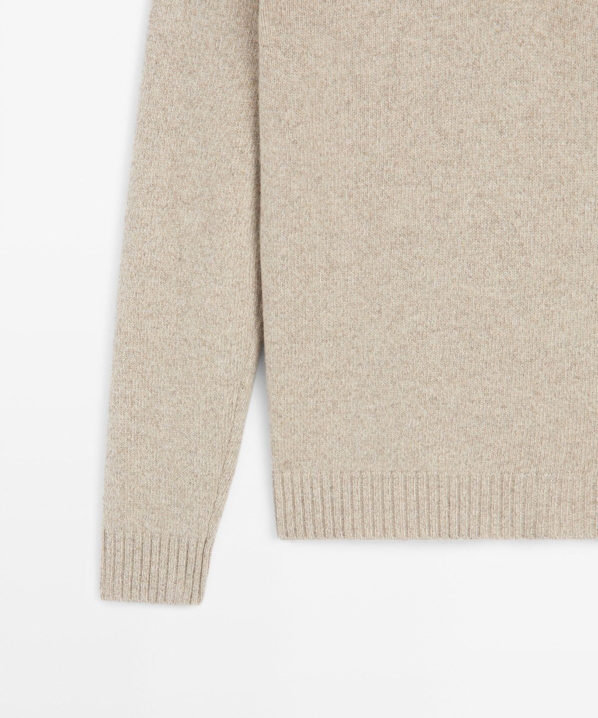 마시모두띠(MASSIMO DUTTI) 100% 울 폴로넥 니트 스웨터
