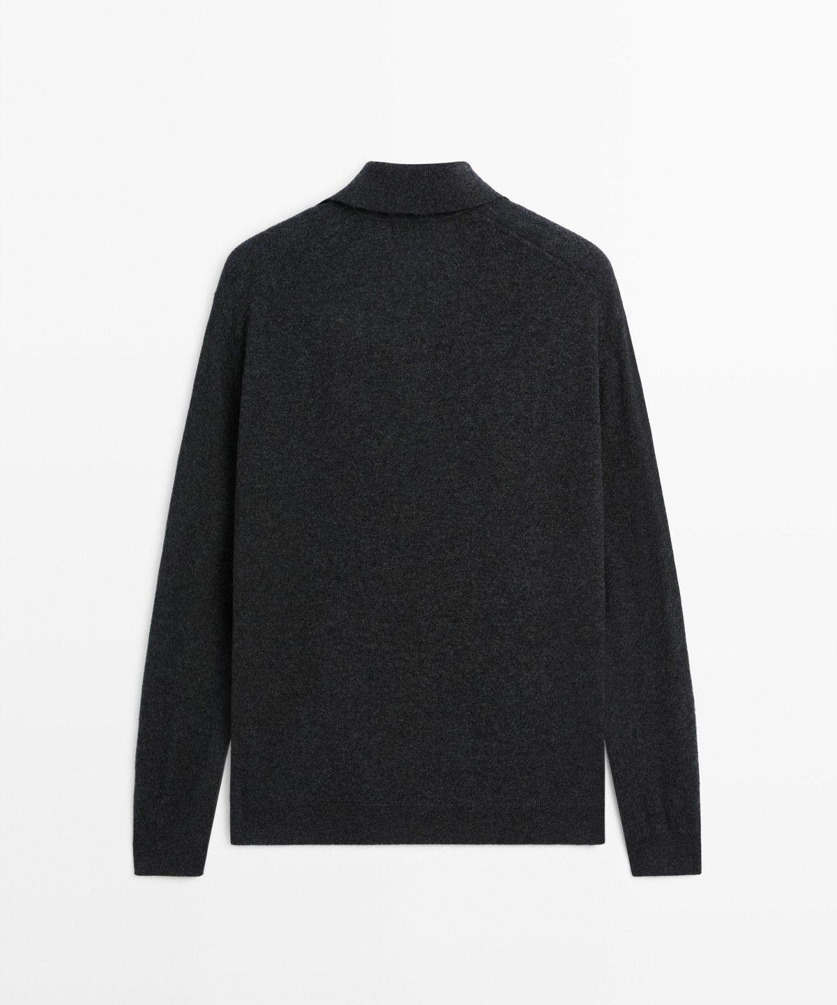 마시모두띠(MASSIMO DUTTI) 100% 울 니트 폴로 스웨터