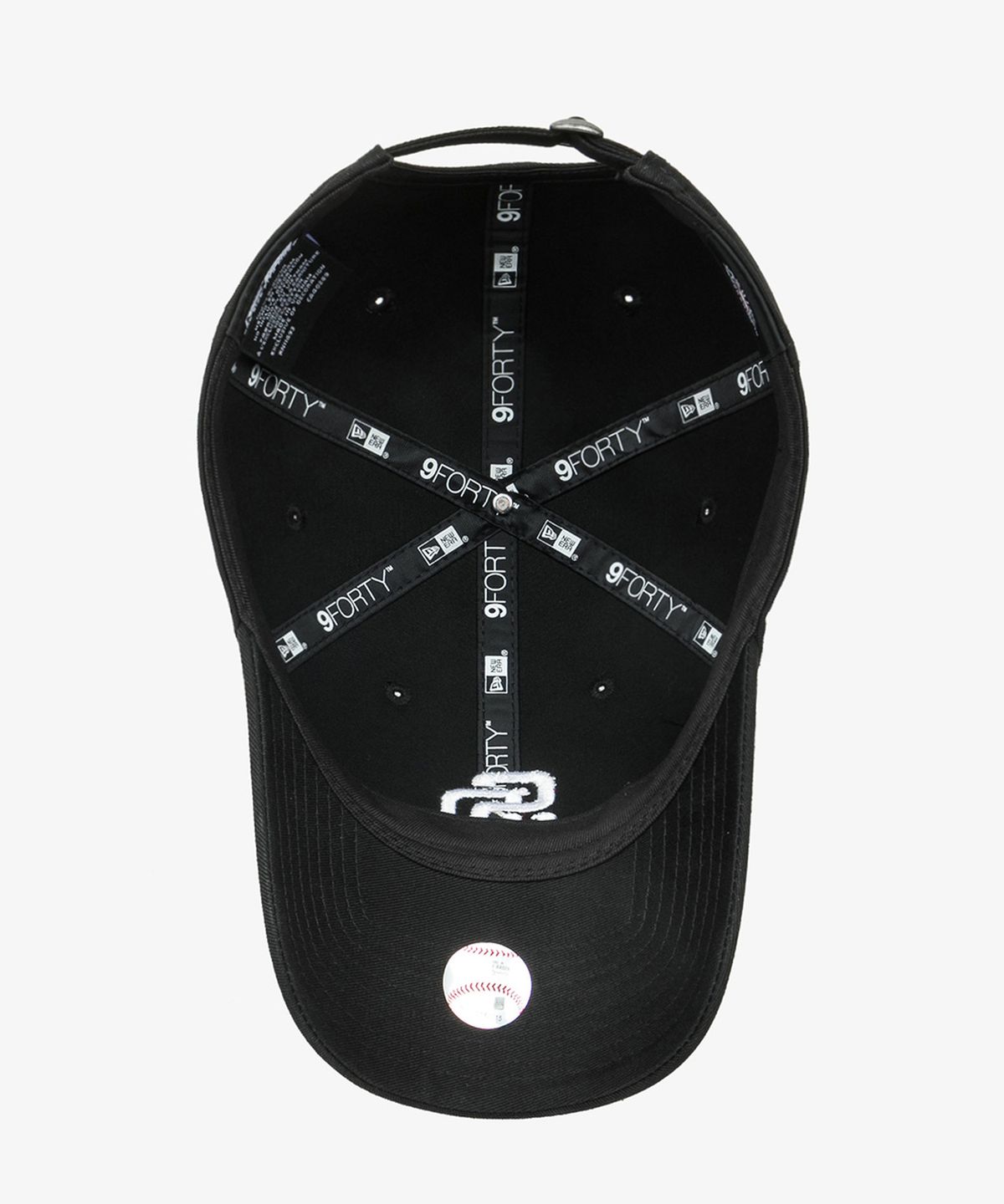 뉴에라(NEW ERA) MLB 샌디에이고 파드리스 미디움 로고 언스트럭쳐 볼캡 블랙 14392418