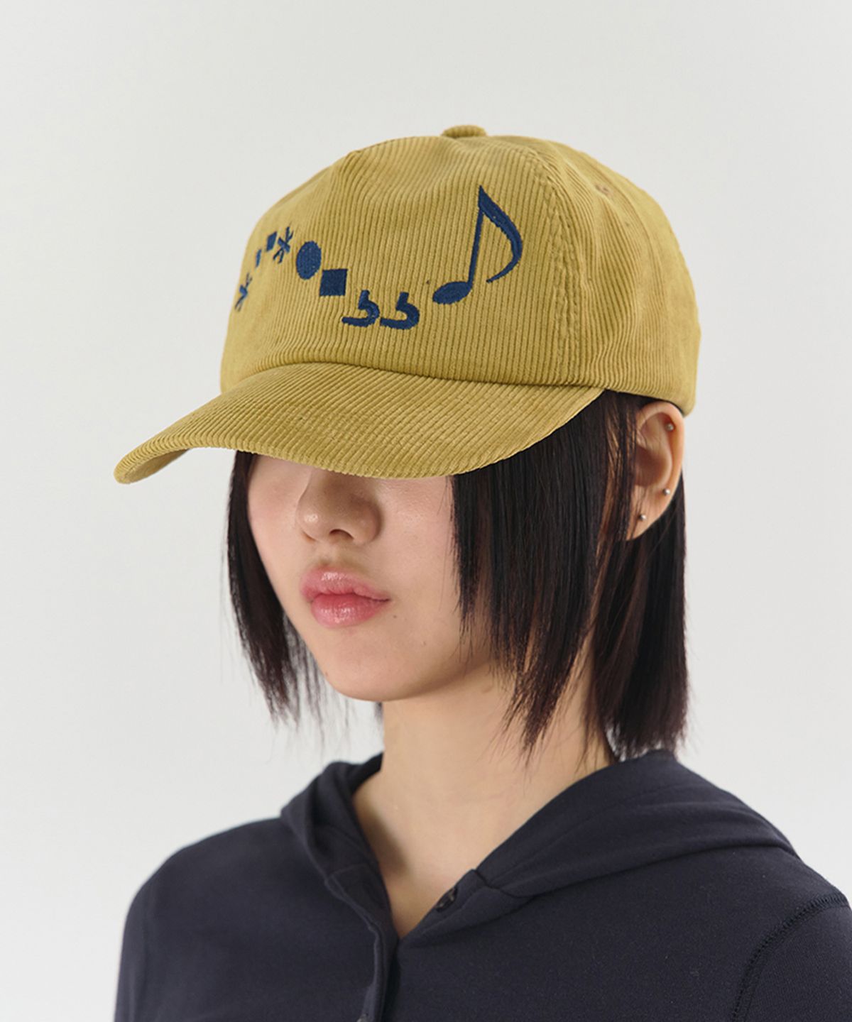 키미미(KIMIMI) 룰루 볼캡 머스타드
