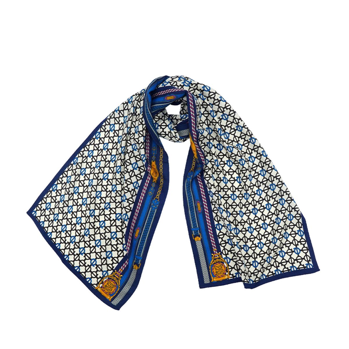 루이까또즈스카프(LOUIS QUATORZE SCARF) 보카리노 울실크 롱 스카프 2GSL101