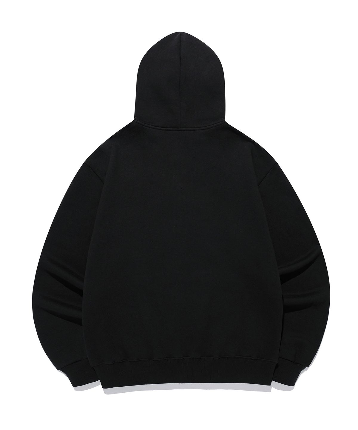 이지이지이지(EASYEASYEASY) Net Coil Zip Hoodie Black