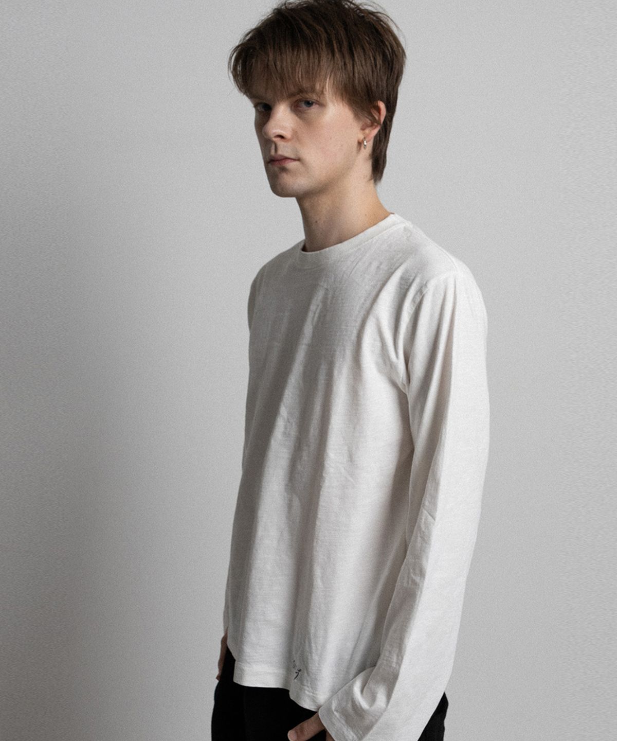 위러브티(WELOVETEE) SLUB LS [WHITE]