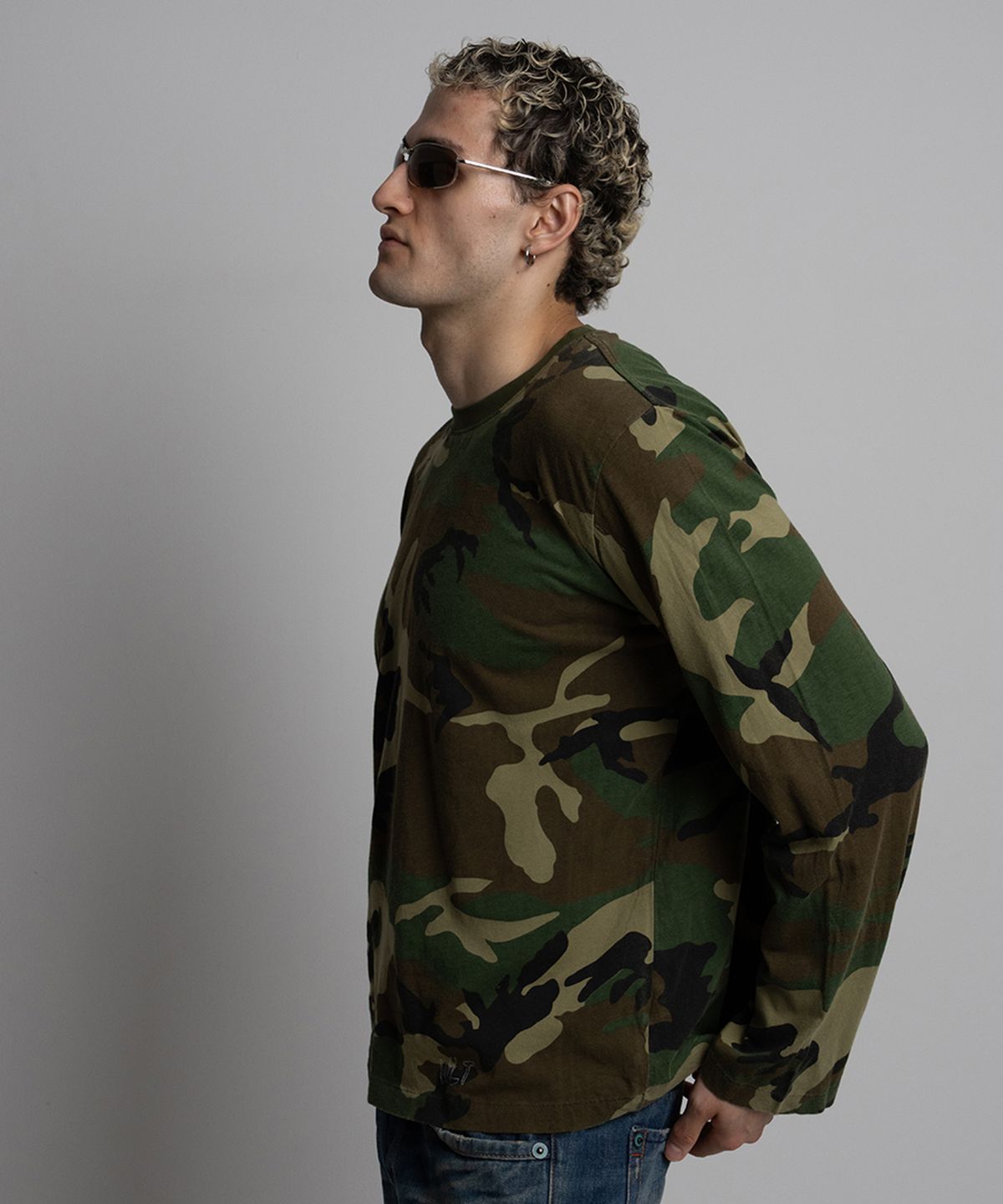 위러브티(WELOVETEE) CAMO LS [GREEN]
