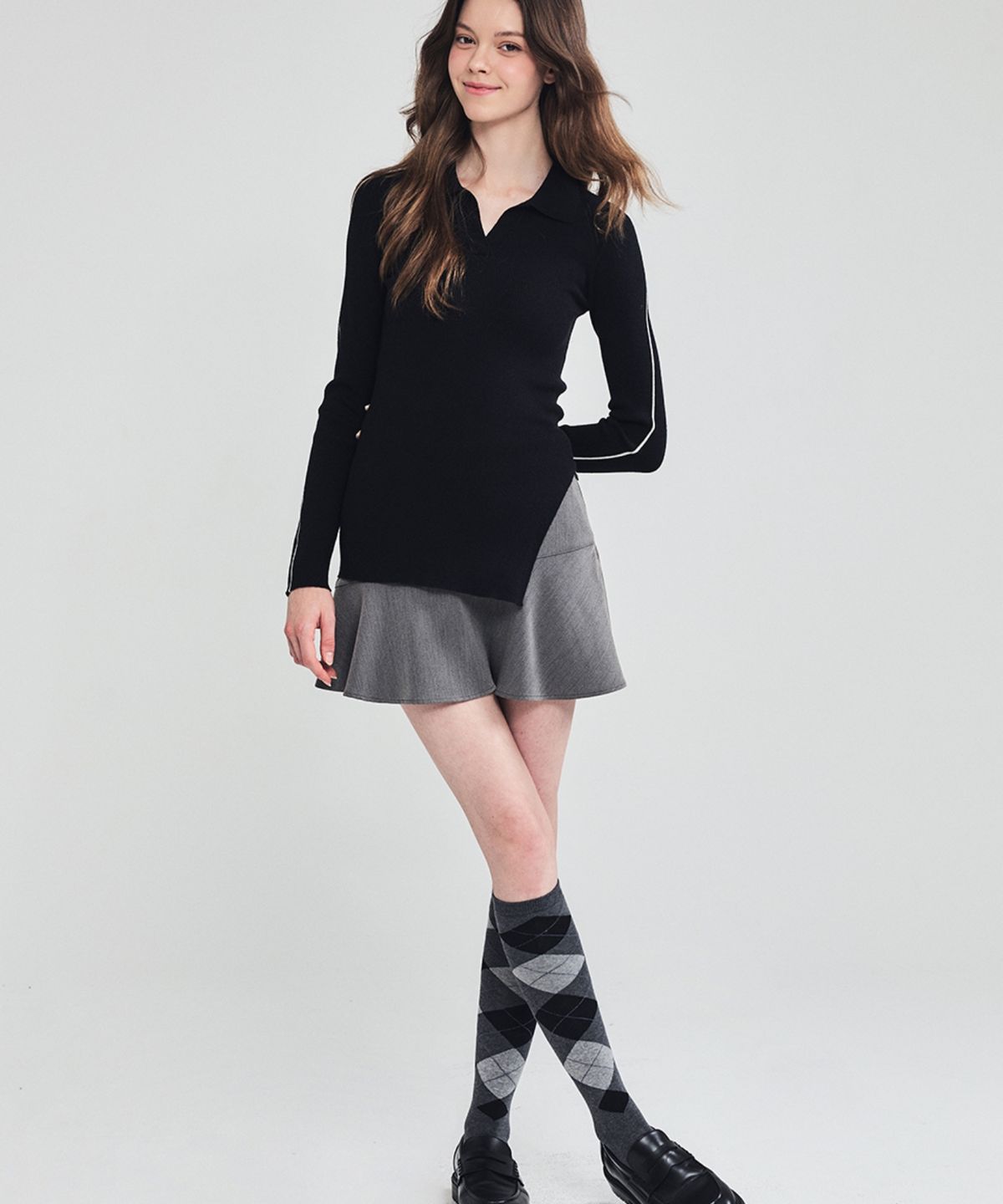로드로아르(LORDLOAR) 아가일 니삭스 GREY
