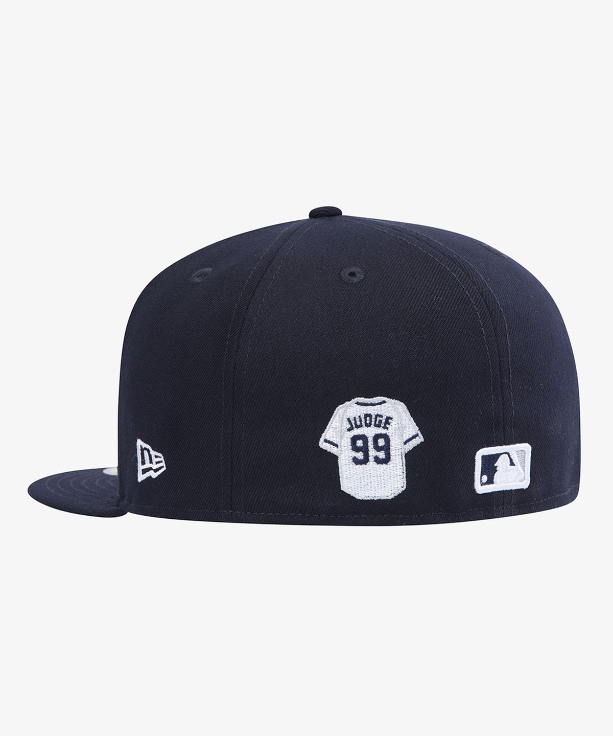 뉴에라(NEW ERA) MLB 뉴욕 양키스 애런 저지 플레이어 저지 피티드캡 네이비 15206395