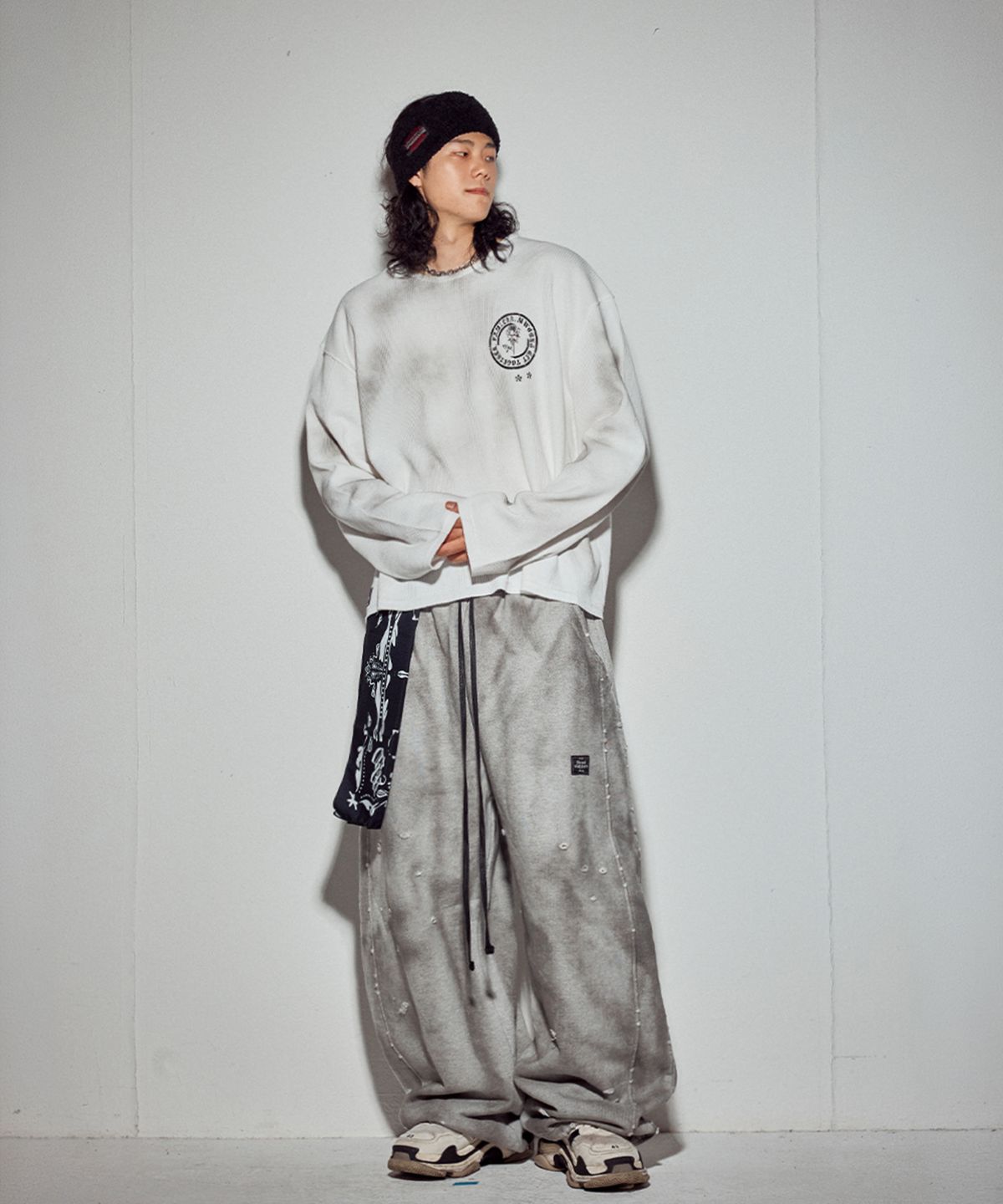 뭉(MWOONG) Gathering heavy waffle LS-IV dirty