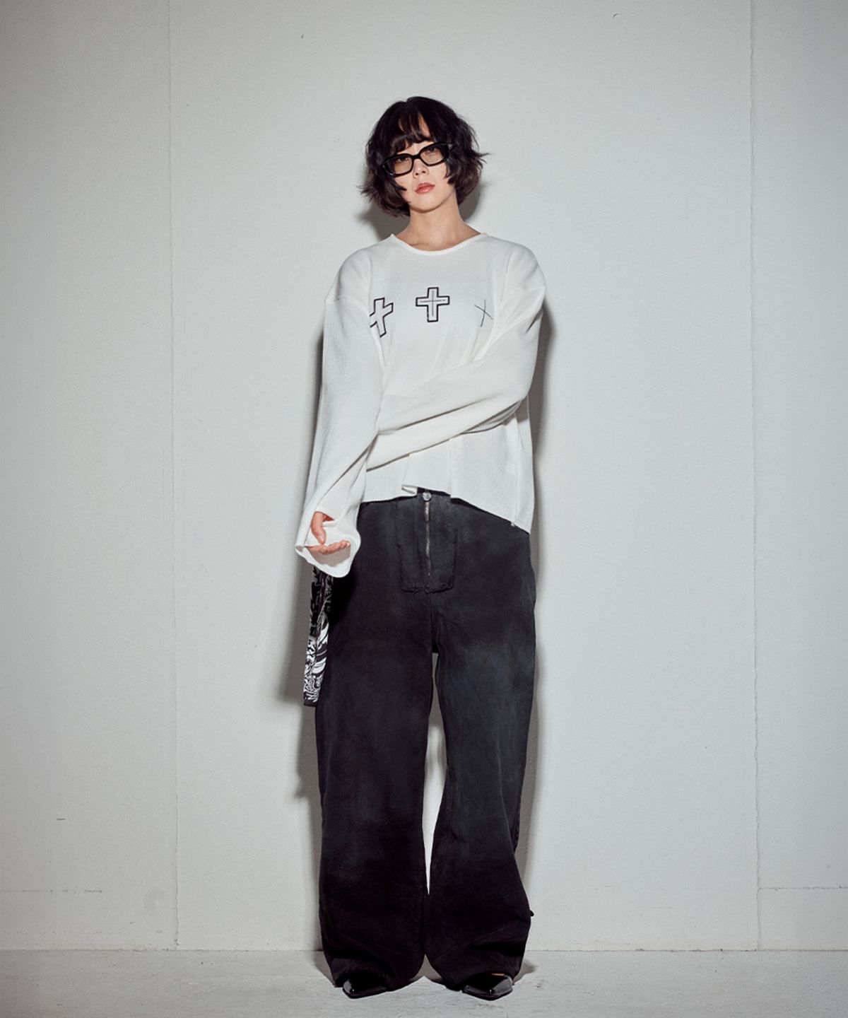뭉(MWOONG) Cross heavy waffle LS-IV