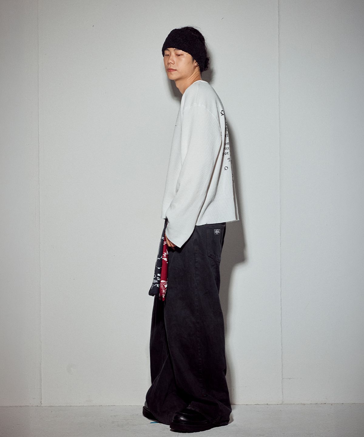 뭉(MWOONG) Cross heavy waffle LS-IV