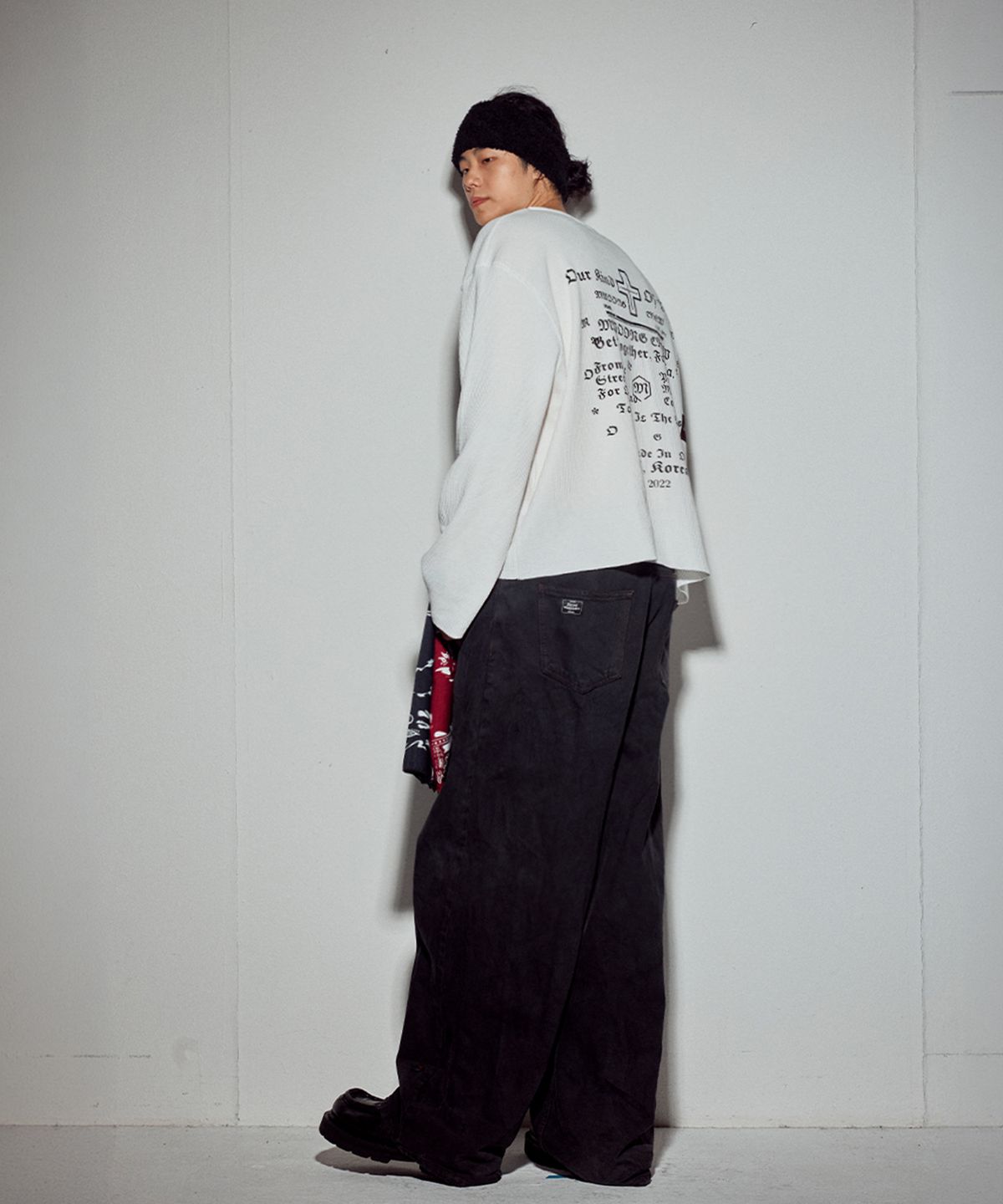 뭉(MWOONG) Cross heavy waffle LS-IV