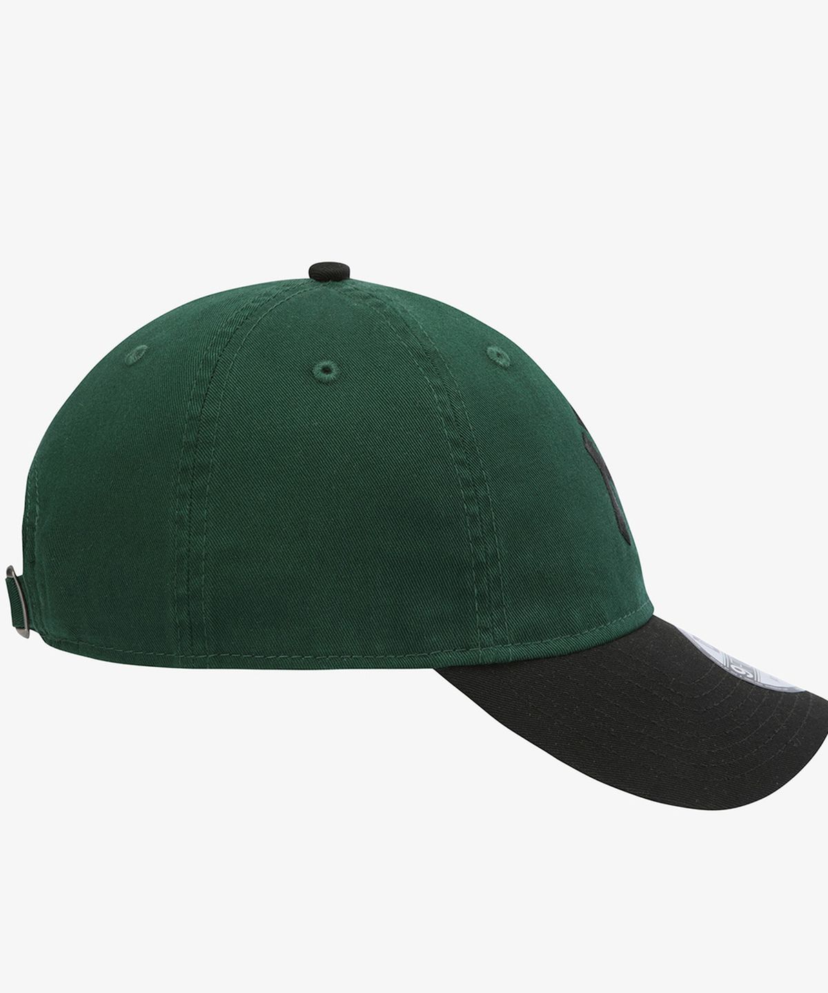 뉴에라(NEW ERA) MLB 뉴욕 양키스 베이직 톤 언스트럭쳐 볼캡 다크 그린 15216768