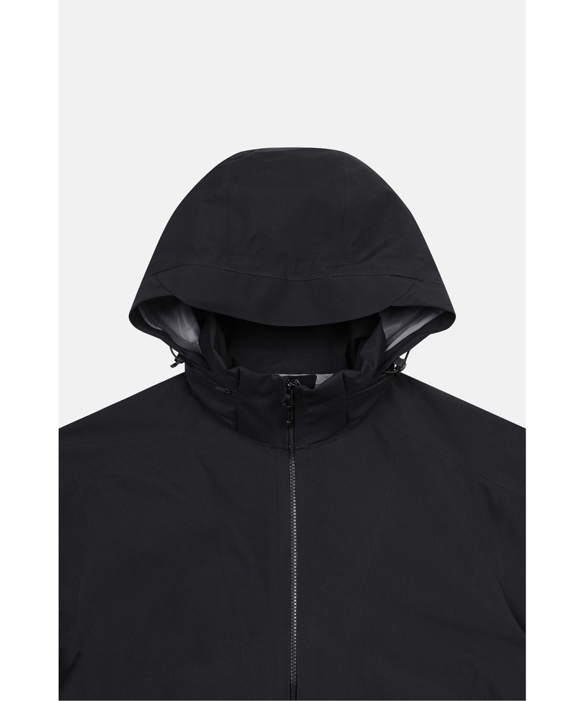 코오롱스포츠(KOLON SPORT) 남성 3L 스트레치 후드 방수 재킷 JWJJX26151BLK