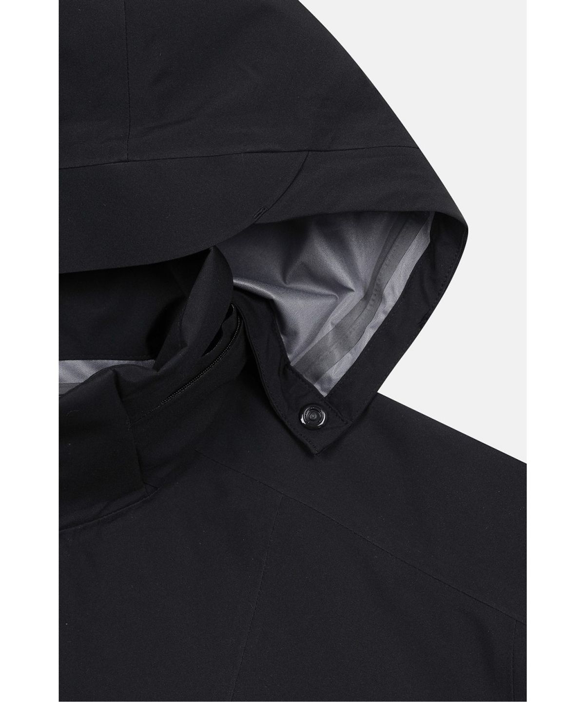 코오롱스포츠(KOLON SPORT) 남성 3L 스트레치 후드 방수 재킷 JWJJX26151BLK