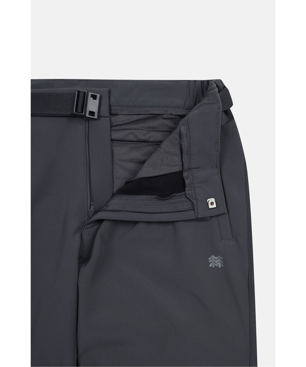 코오롱스포츠(KOLON SPORT) 남성 슬림핏 스탠다드 노턱 팬츠 JWPNW26271CGY