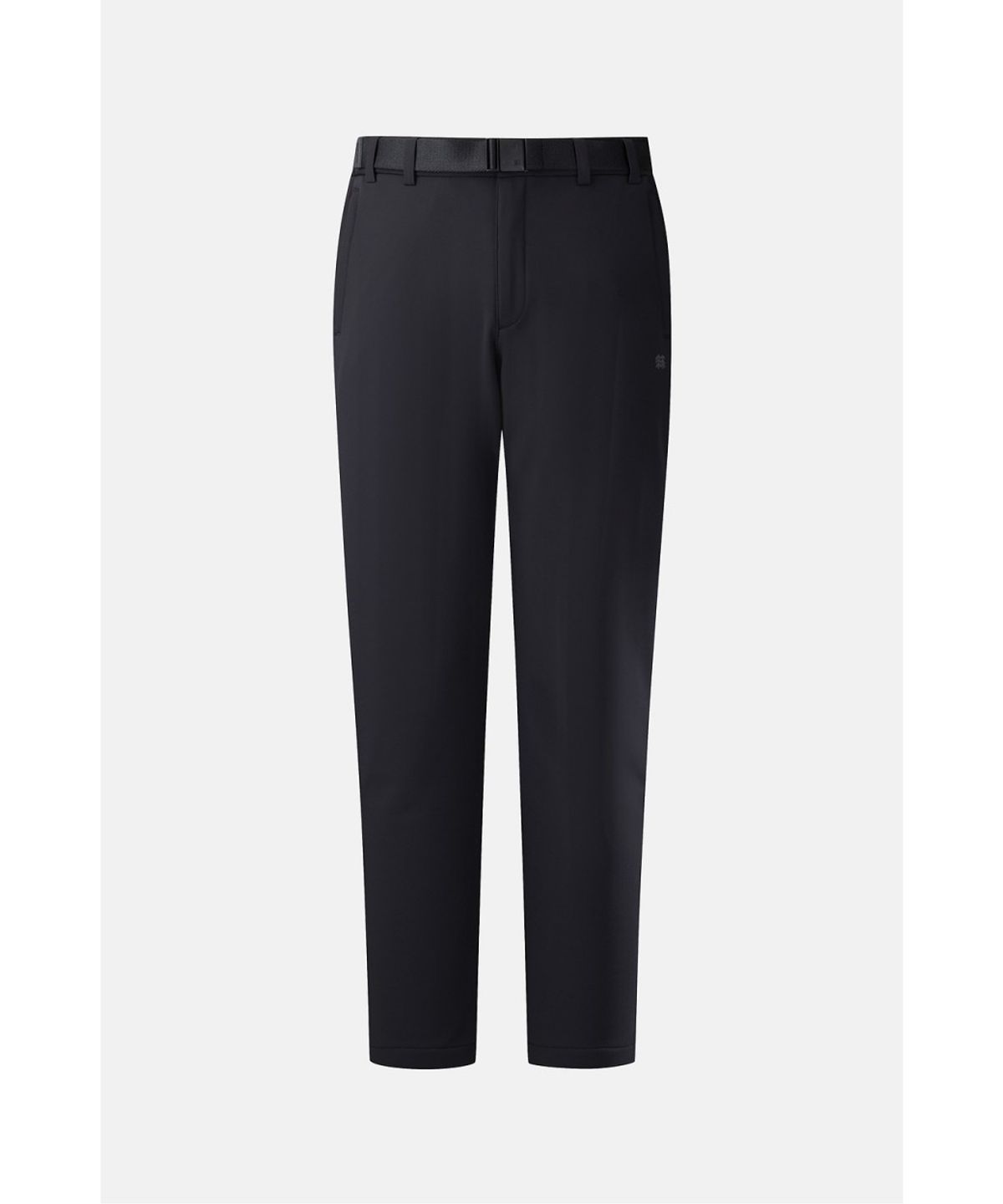 코오롱스포츠(KOLON SPORT) 남성 슬림핏 스탠다드 노턱 팬츠 JWPNW26271BLK