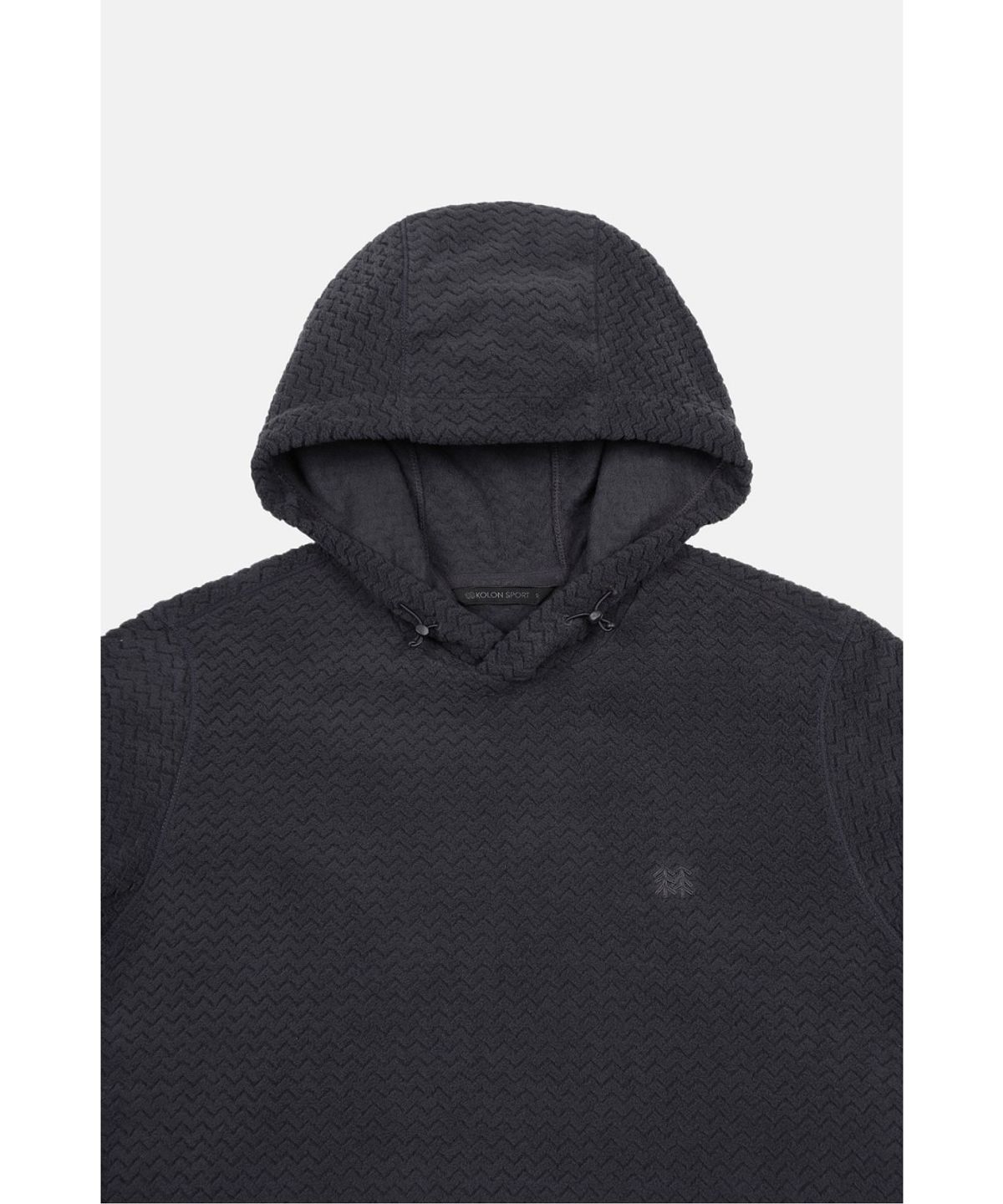 코오롱스포츠(KOLON SPORT) 솟솟플리스 후드 티셔츠 JWTBW26241CGY