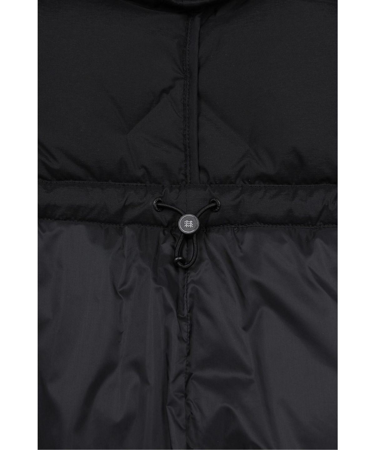 코오롱스포츠(KOLON SPORT) 여성 솟솟 중기장 후드 경량 다운 재킷 TVJDW26512BLK