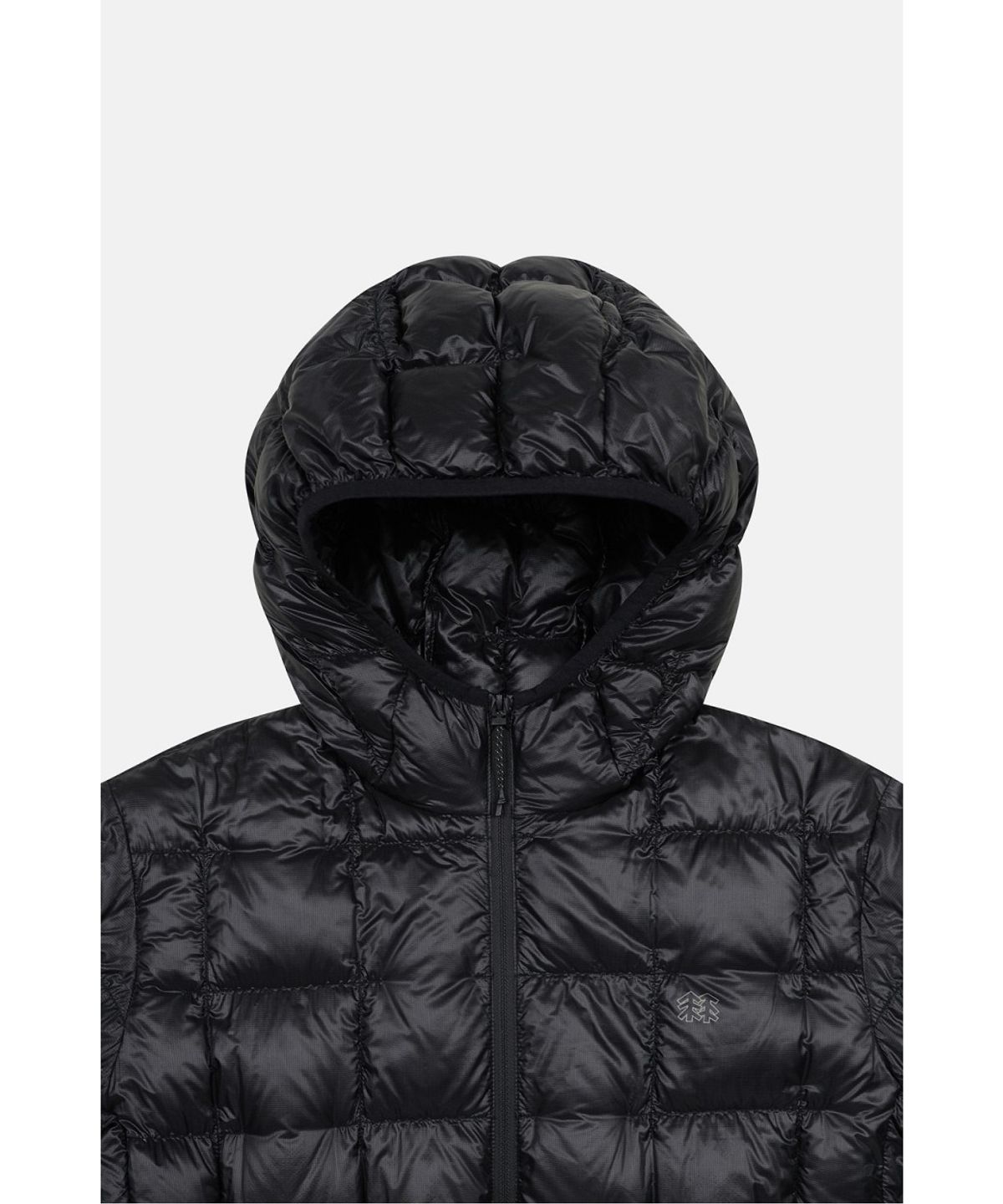 코오롱스포츠(KOLON SPORT) 여성 에그라이트 숏 후드 경량 다운 재킷 JKJDW26298BLK
