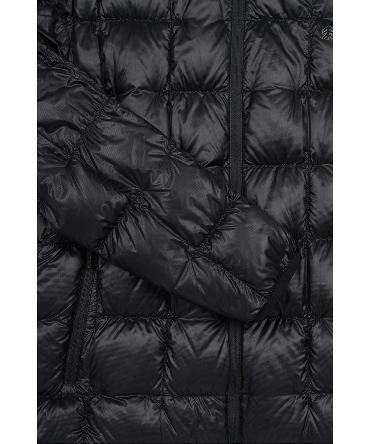 코오롱스포츠(KOLON SPORT) 여성 에그라이트 숏 후드 경량 다운 재킷 JKJDW26298BLK