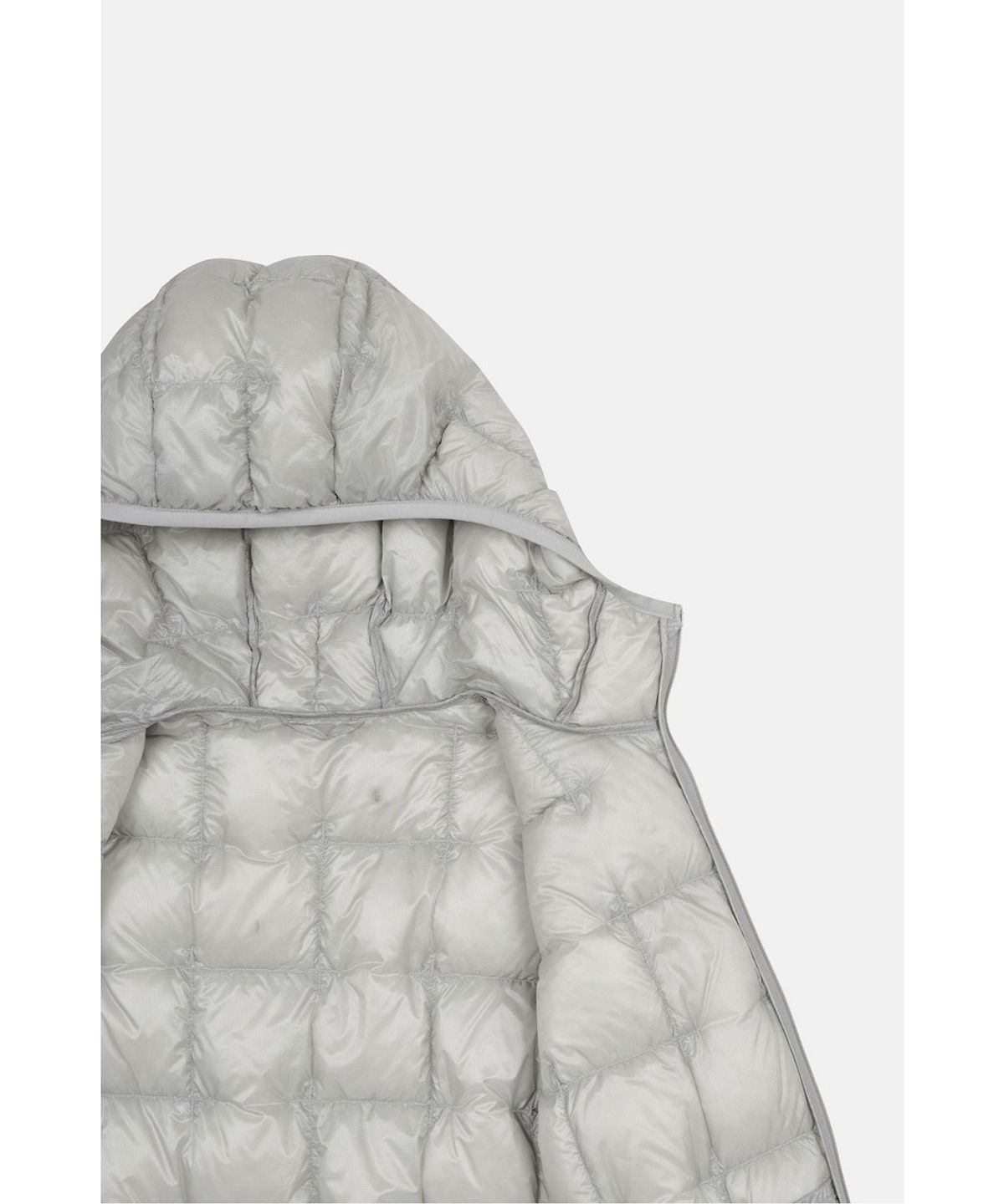 코오롱스포츠(KOLON SPORT) 여성 에그라이트 숏 후드 경량 다운 재킷 JKJDW26298PGY