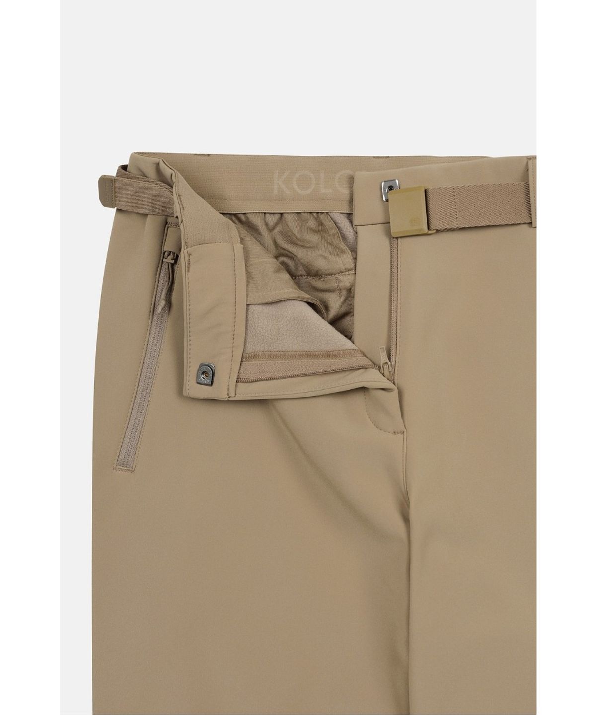 코오롱스포츠(KOLON SPORT) 여성 본딩 슬림핏 스탠다드 팬츠 JKPNW26262CAM