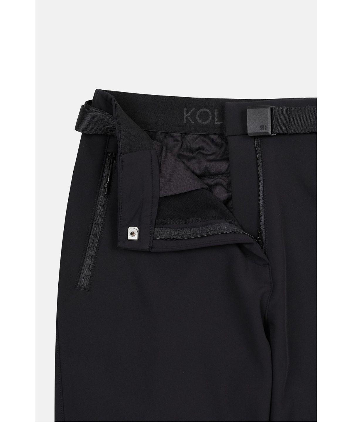 코오롱스포츠(KOLON SPORT) 여성 본딩 슬림핏 스탠다드 팬츠 JKPNW26262BLK