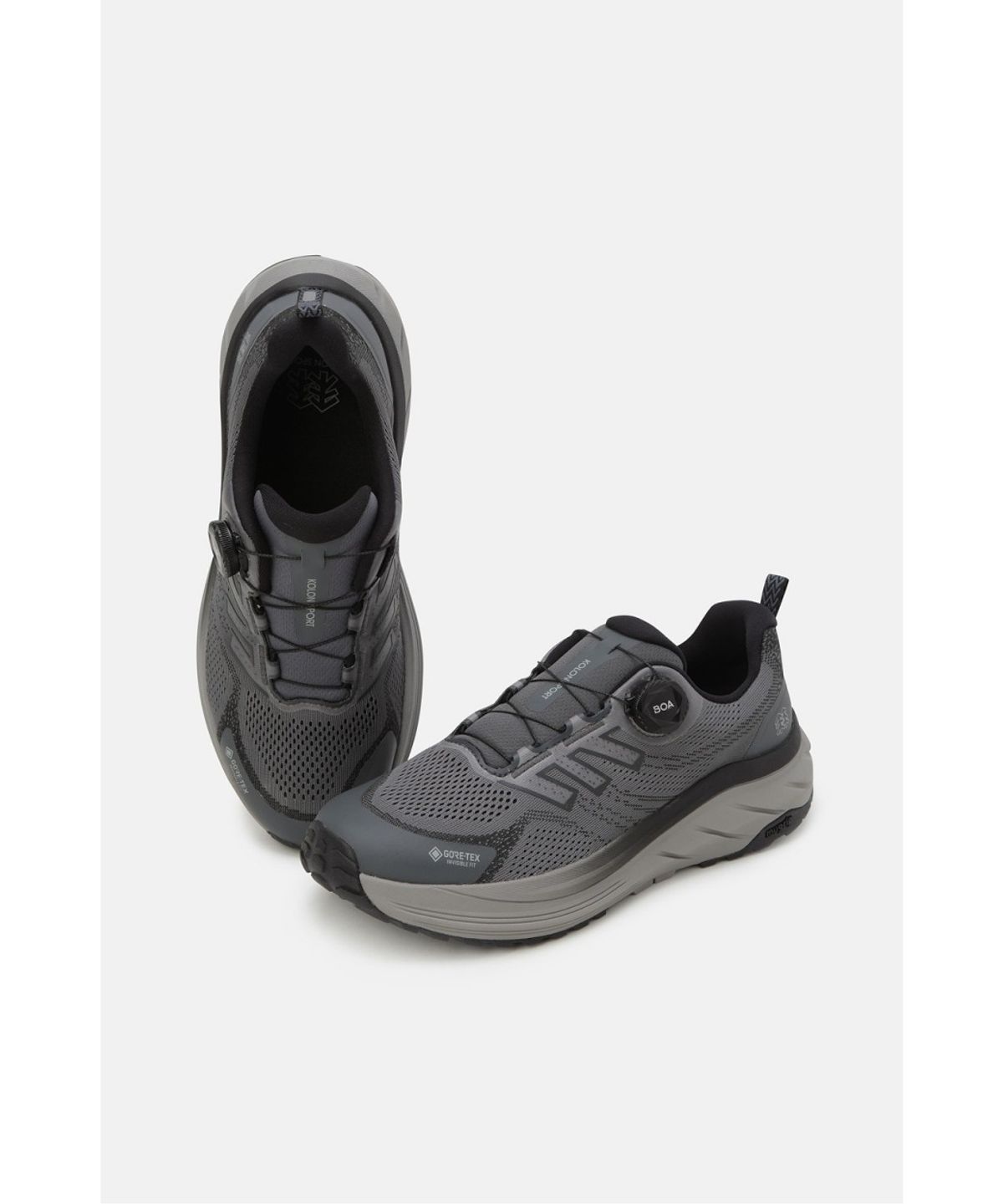 코오롱스포츠(KOLON SPORT) 하이킹 슈즈 파인브리즈 GTX FE4CX26610CHA