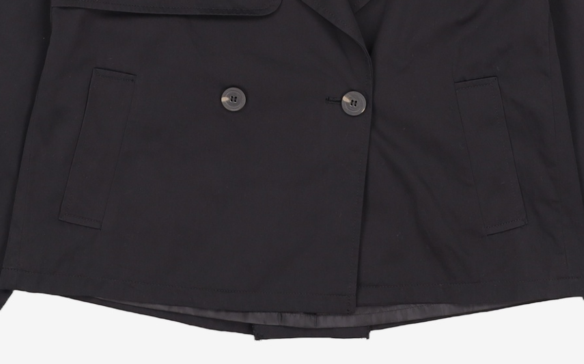미쏘(MIXXO) 투버튼 숏 트렌치자켓 MIWJTD311C S