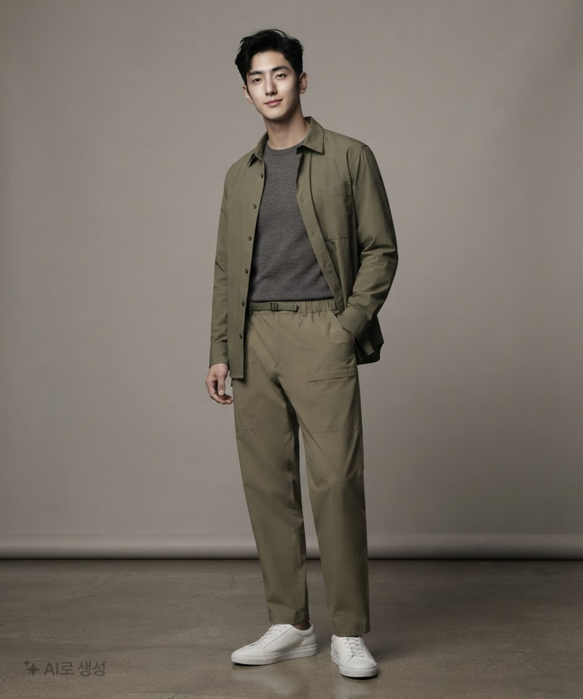 유니클로(UNIQLO) 코튼 팬츠 XL