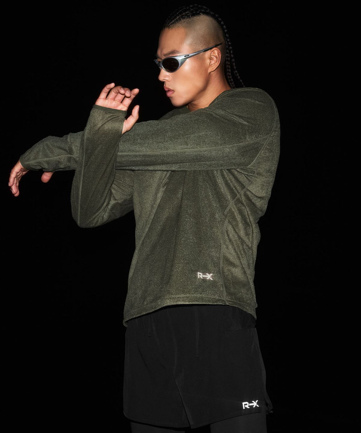 젝시믹스(XEXYMIX) RX 맨즈 에어 플리스 롱슬리브 XML4TL1002