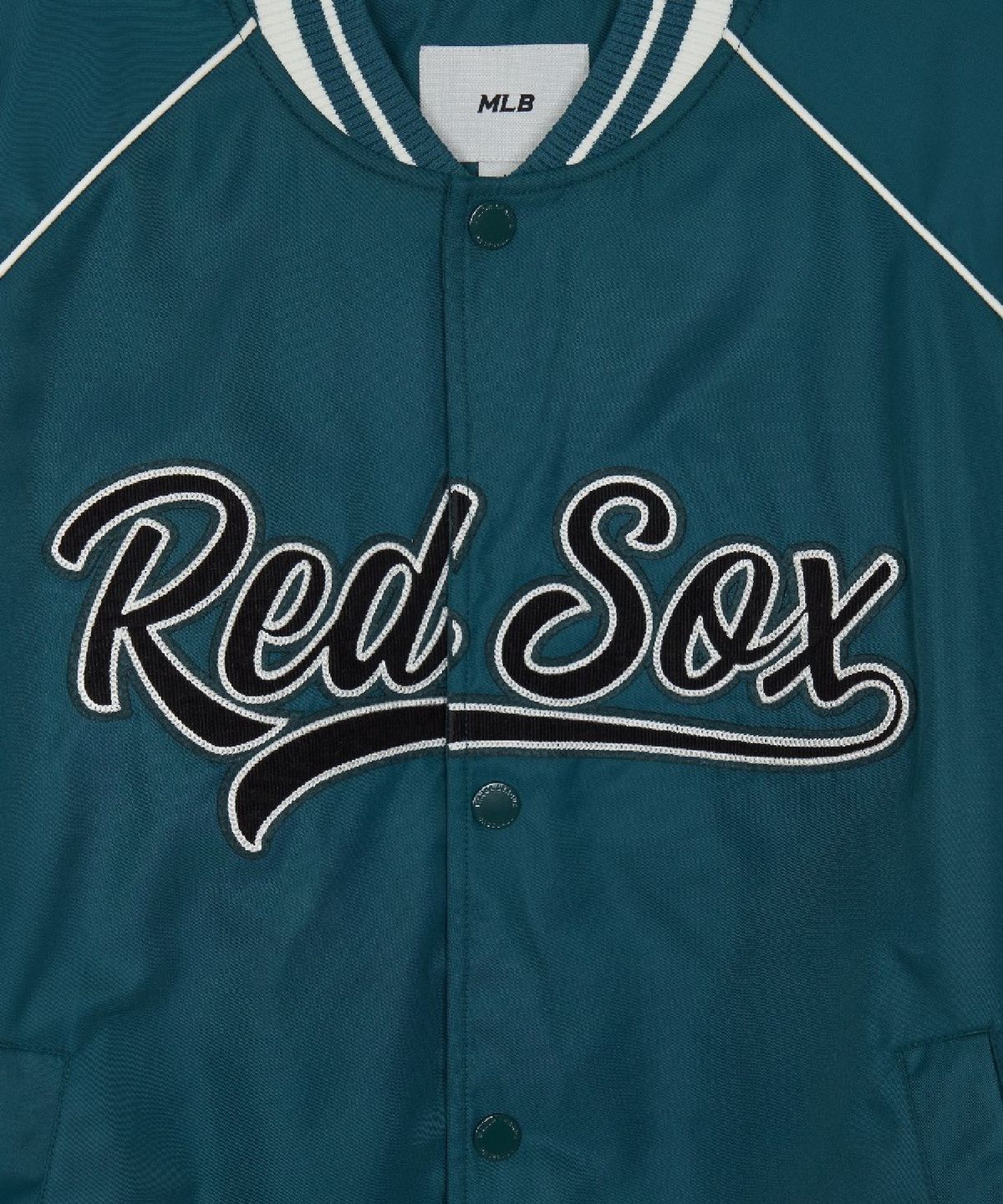 엠엘비(MLB) 나일론 블록킹 컬시브 바시티자켓 BOS (D.Green)