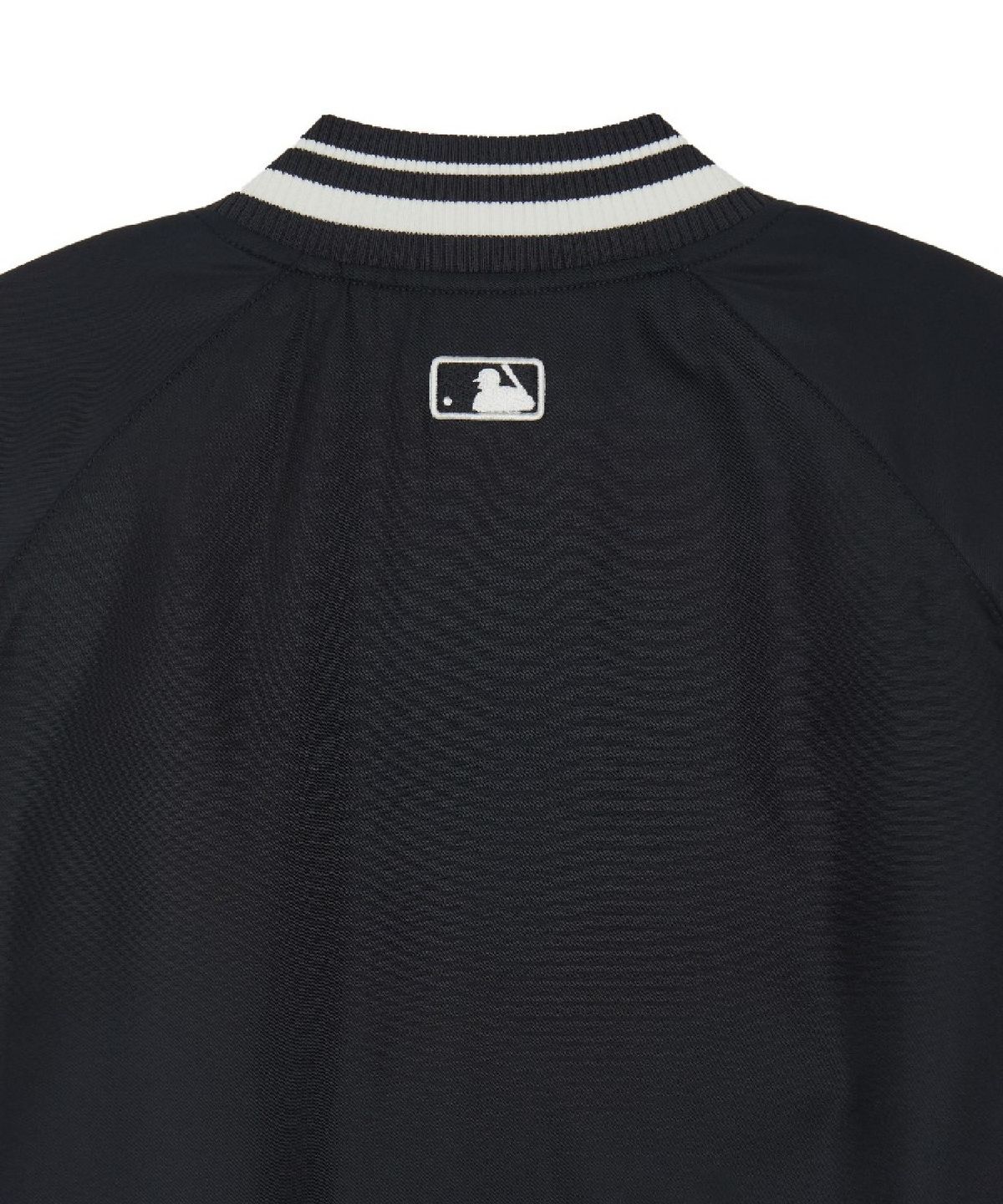 엠엘비(MLB) 나일론 블록킹 컬시브 바시티자켓 NY (Black)